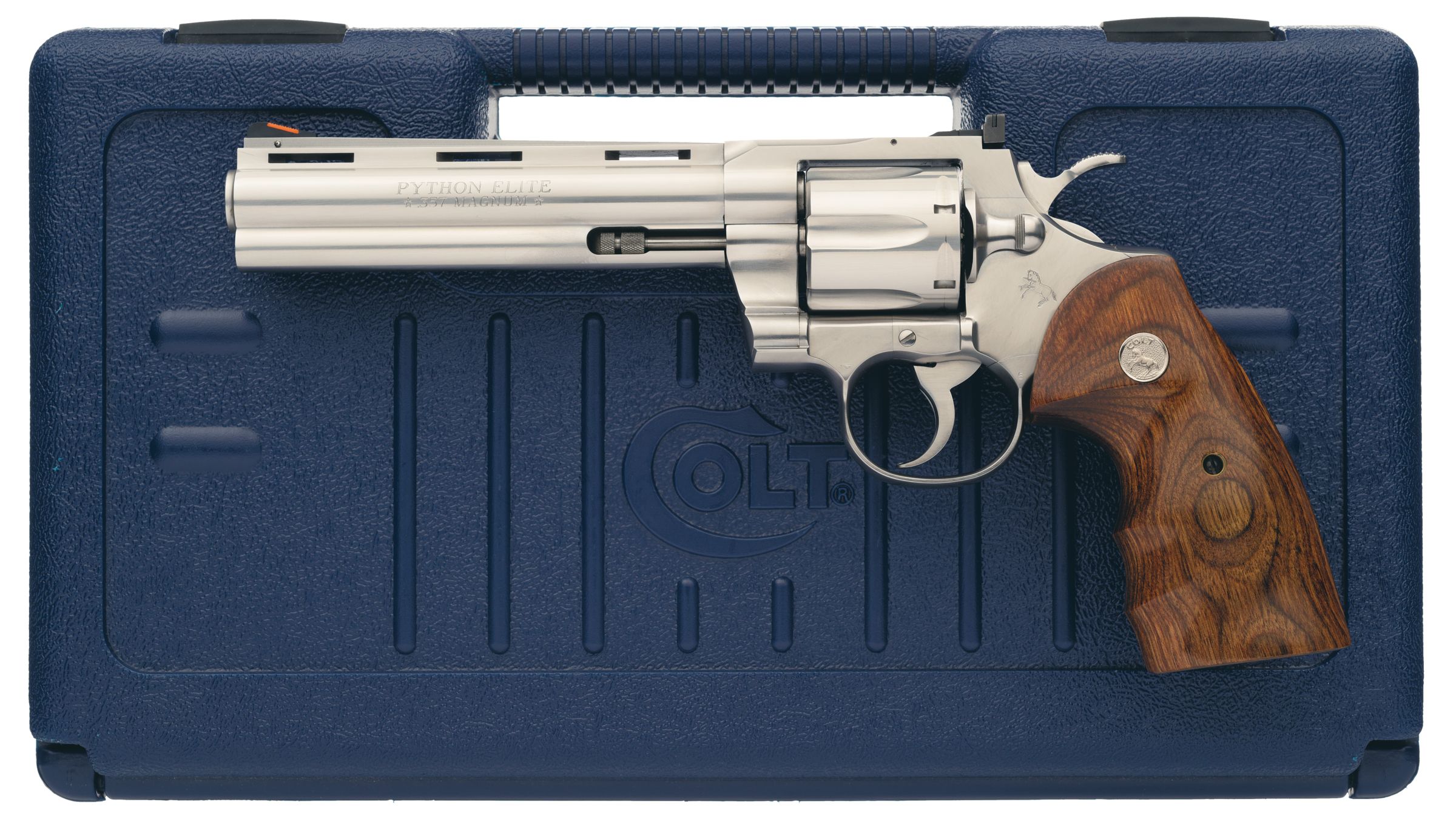 Colt Python Elite Model Double Action Revolver with Case | Rock Island ...