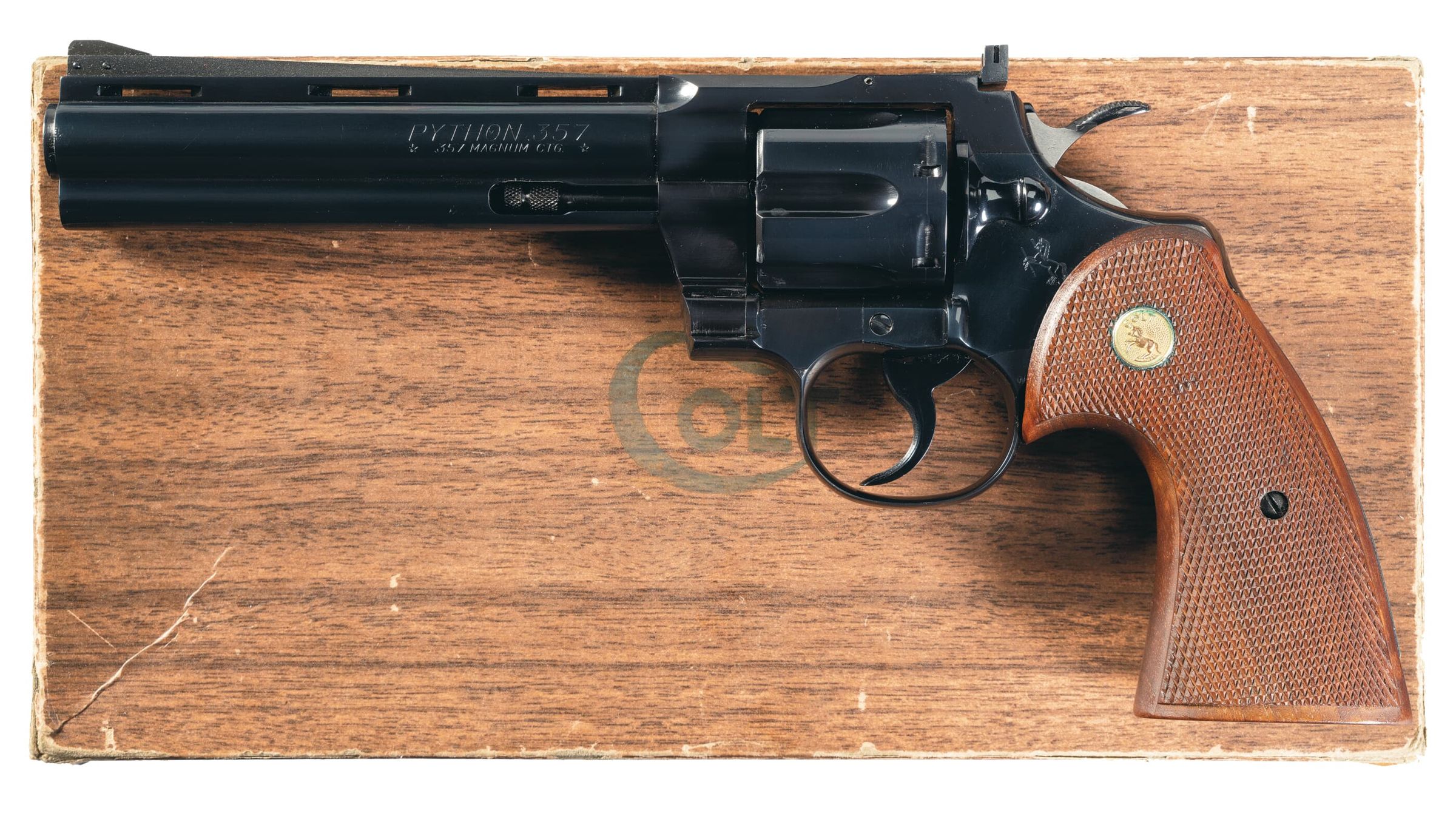 Colt Python Double Action Revolver with Box | Rock Island Auction