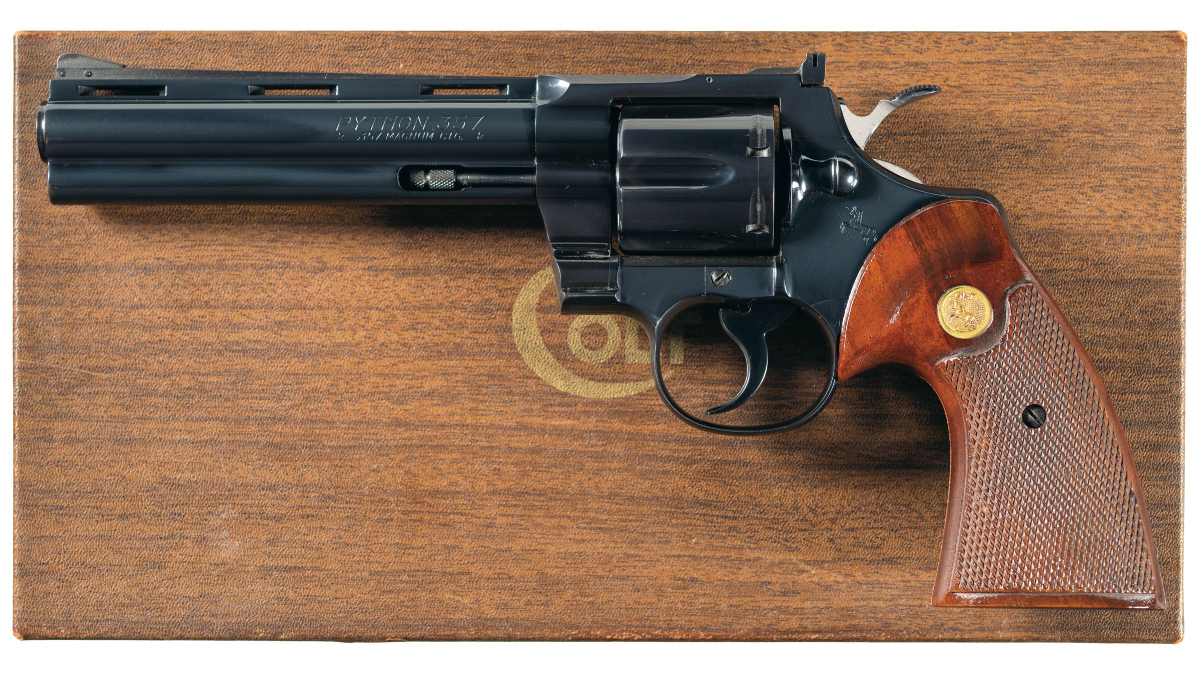 Colt Python Double Action Revolver with Box | Rock Island Auction