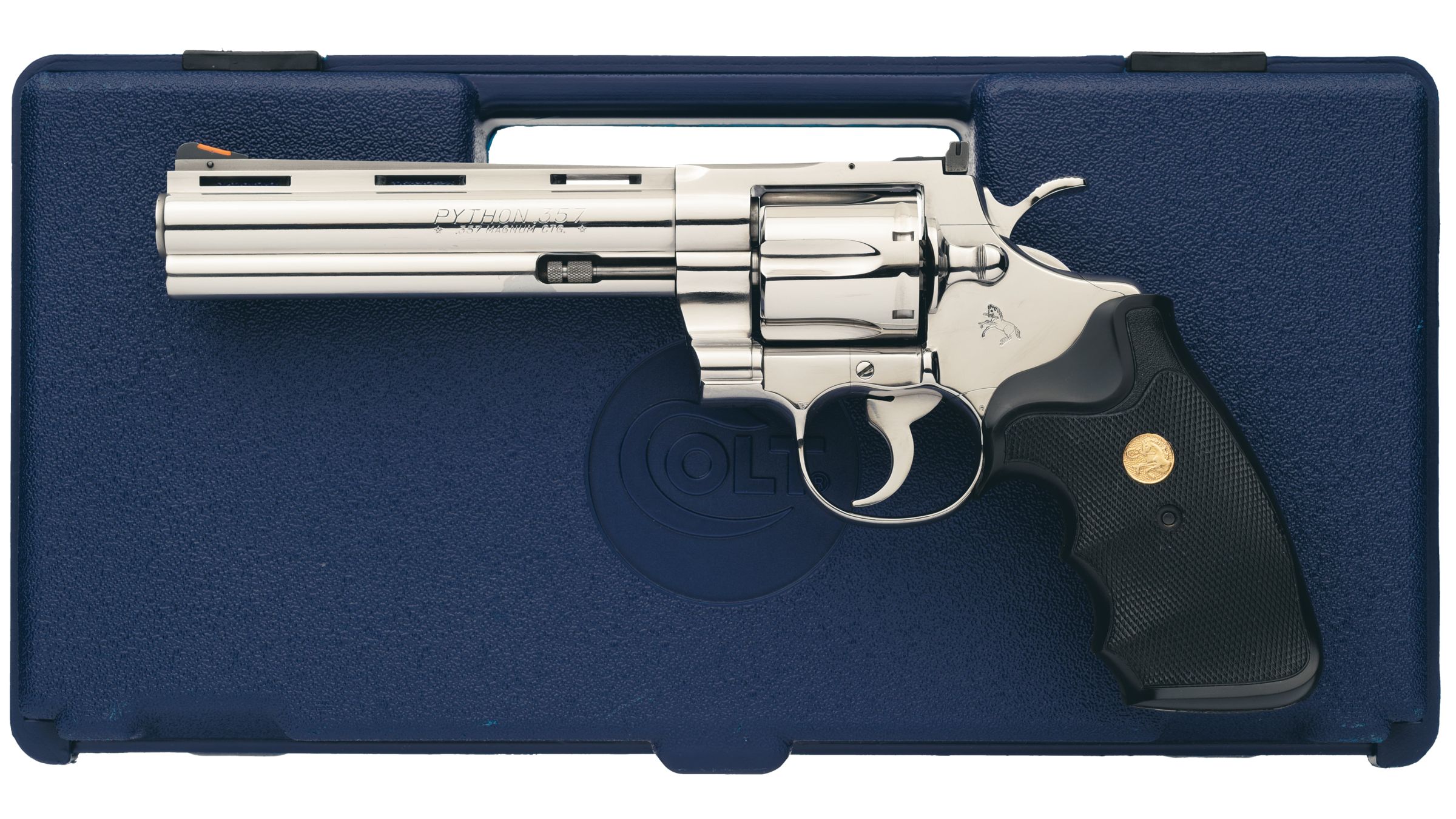 Colt Python Model Double Action Revolver with Case | Rock Island Auction