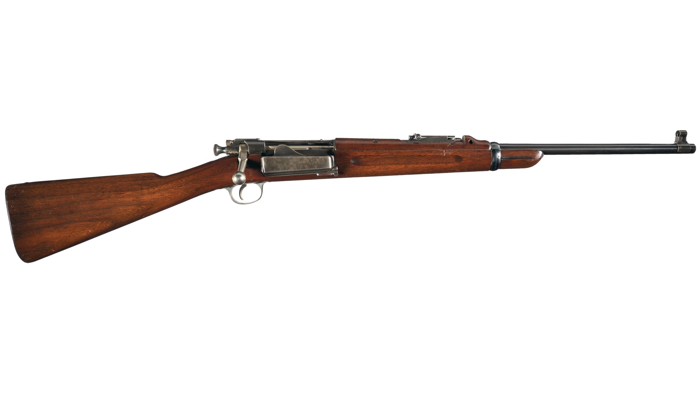 Us Springfield Armory 1899 Krag Jorgensen Bolt Action Carbine Rock Island Auction 3170