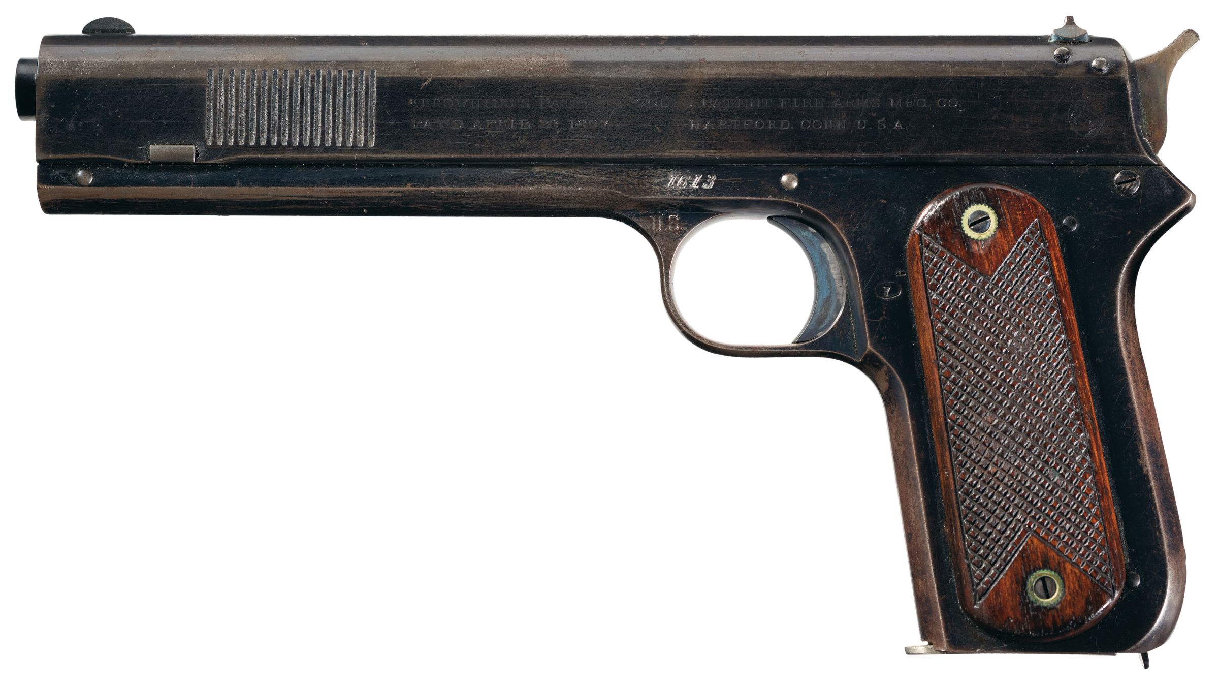 U.S. Army Second Contract Colt Model 1900 Semi-Automatic Pistol