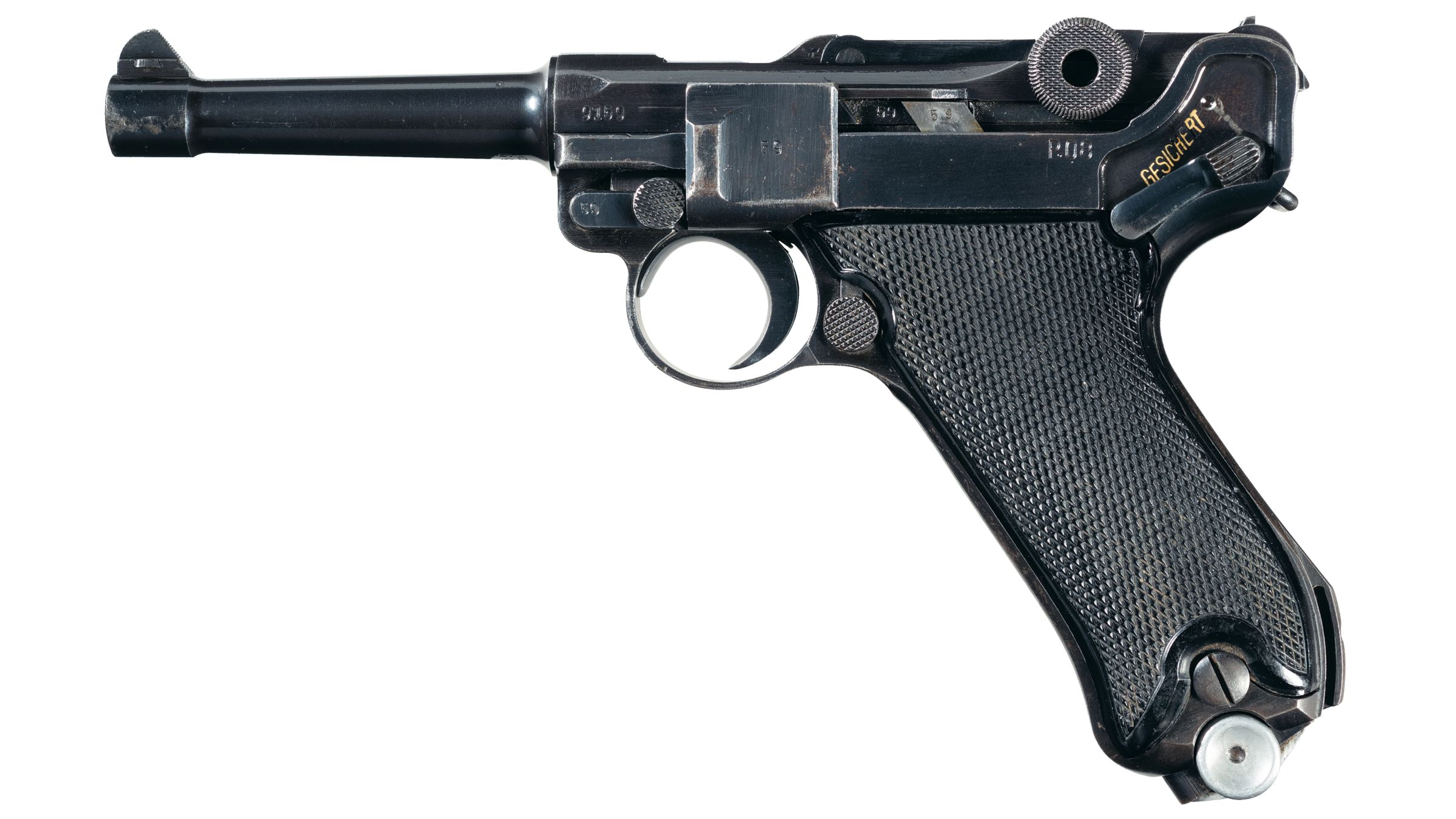 World War II Mauser 41/byf P.08 Black Widow Luger Pistol | Rock Island  Auction