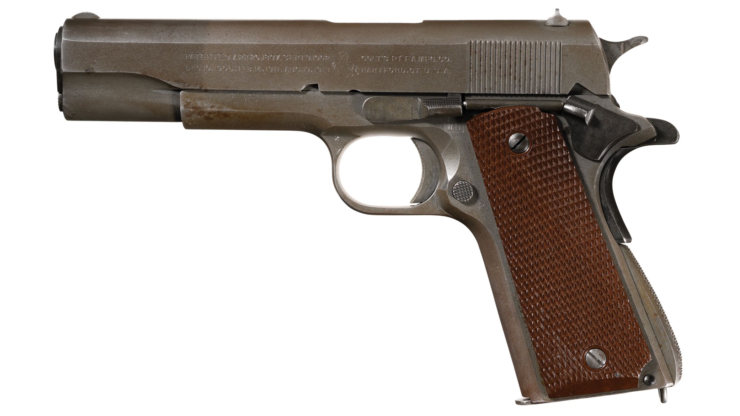 U.S. Colt Model 1911A1 Pistol Formerly of the Clawson