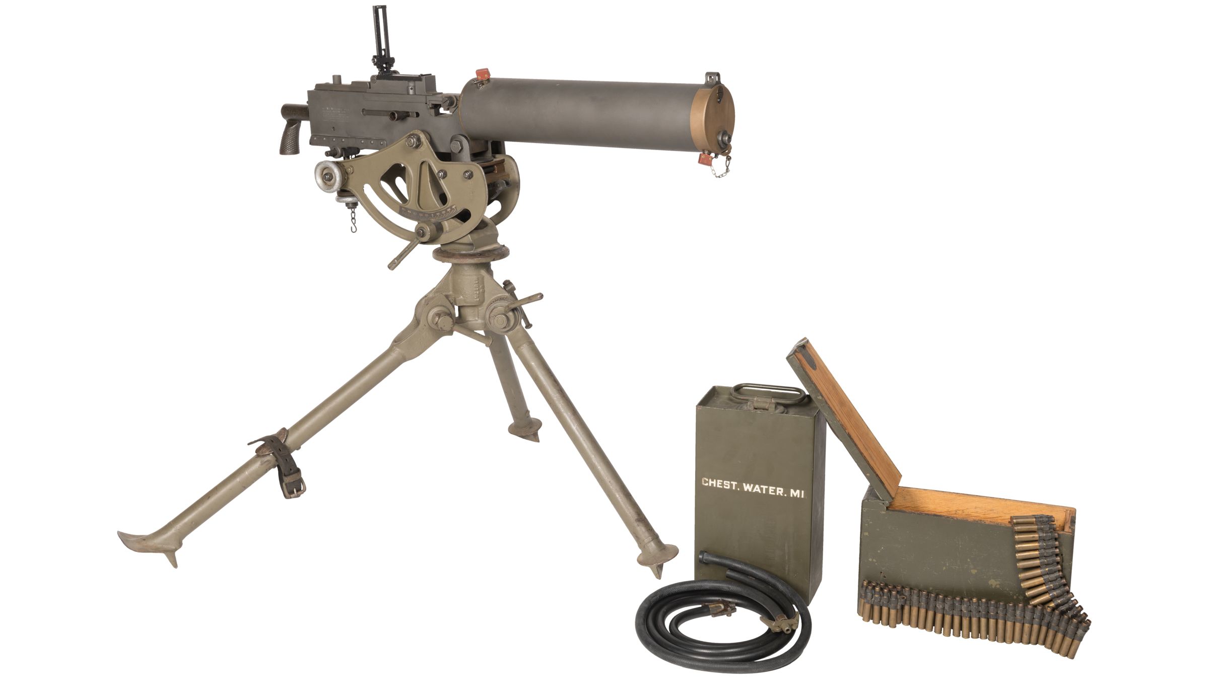 RIA/Oefinger Model 1917A1 Transferable Machine Gun | Rock Island Auction