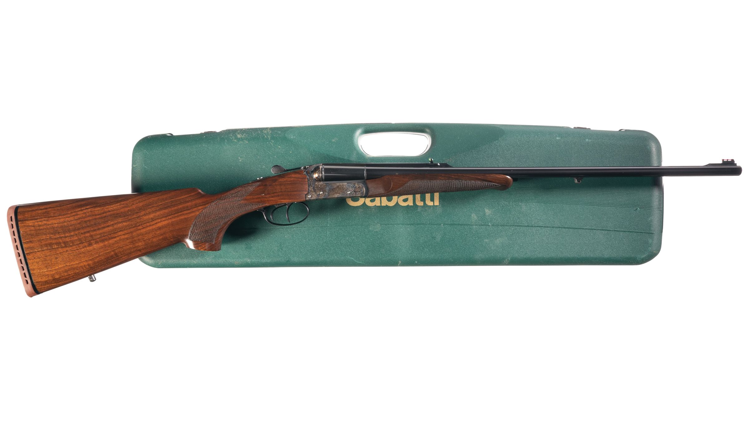 Factory Engraved Sabatti Classic 92 Double Rifle With Case 