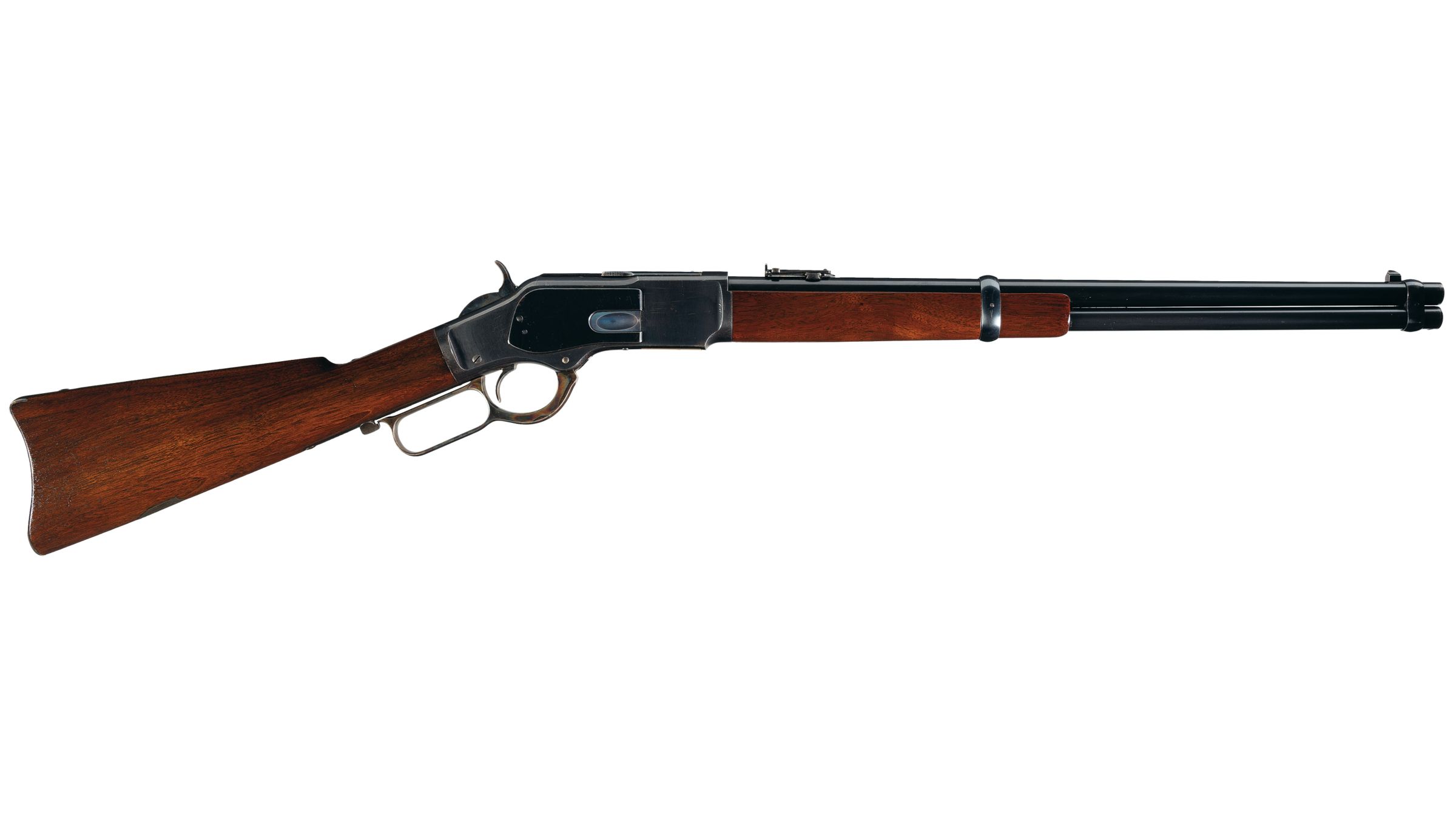 Winchester Model 1873 Lever Action Saddle Ring Carbine 