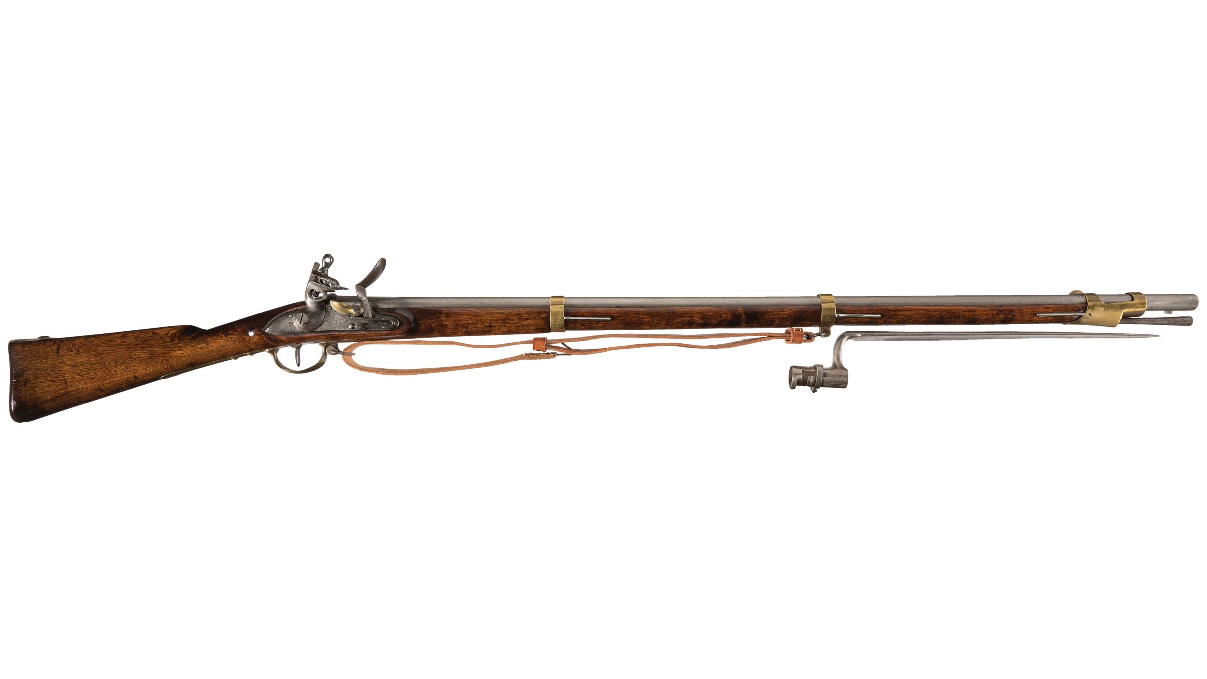Crimean War Era Czarist Russian Izhevsk 1828 Musket with Bayonet | Rock ...
