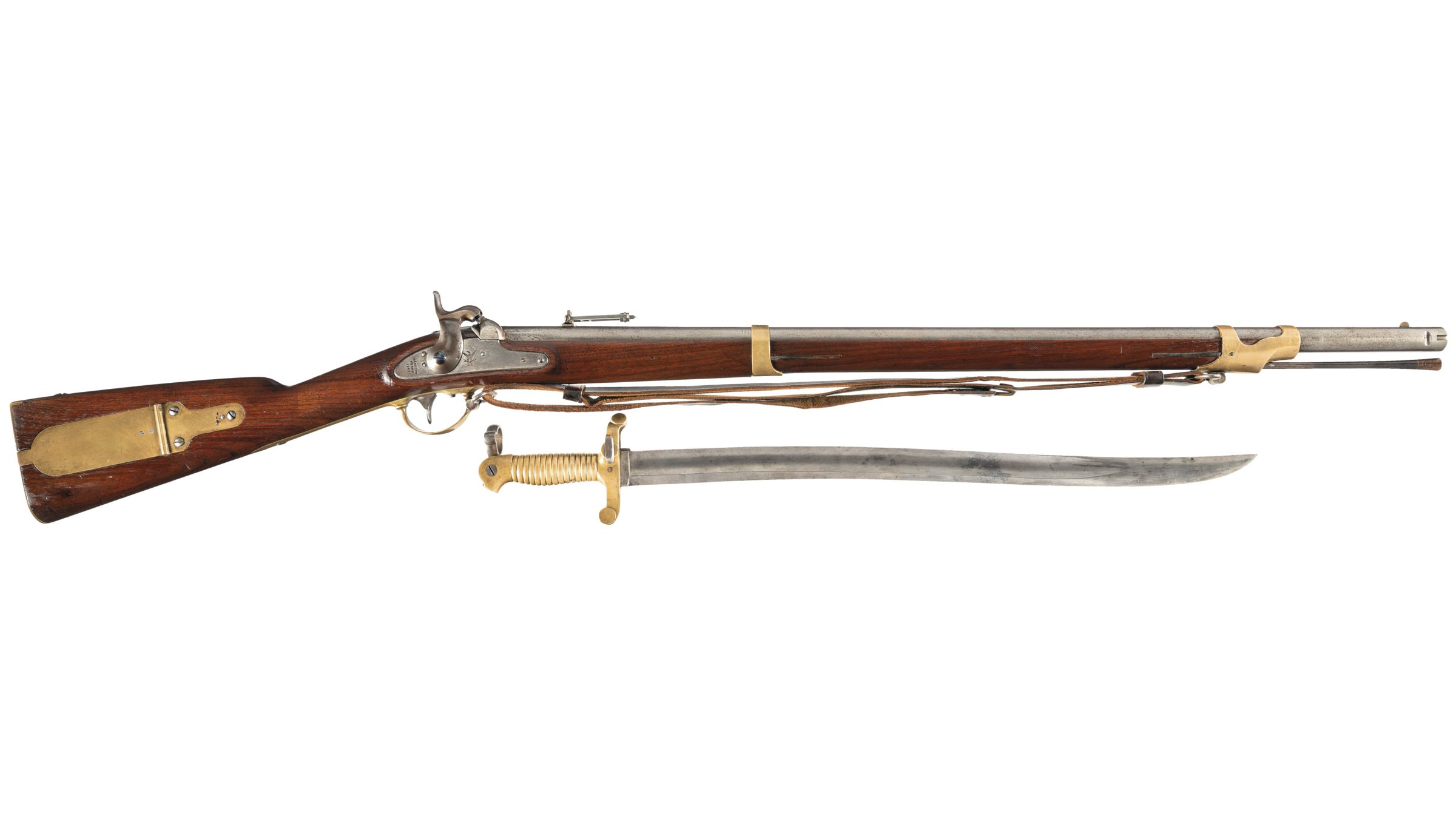 Harpers Ferry Model 1841 Mississippi Rifle with Snell Bayonet | Rock ...