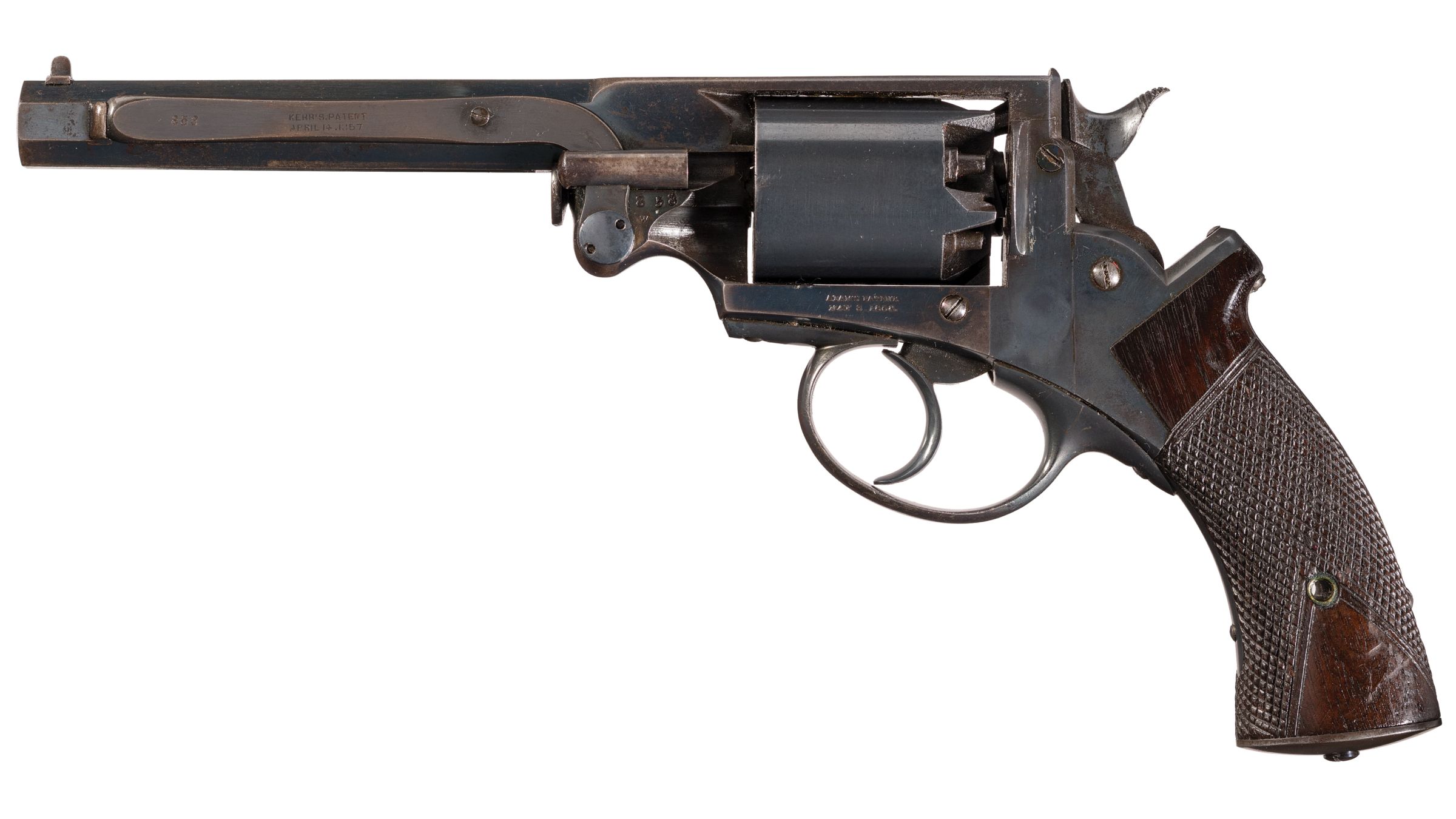 Massachusetts Arms Co. Adams Patent Navy Model Revolver | Rock Island ...