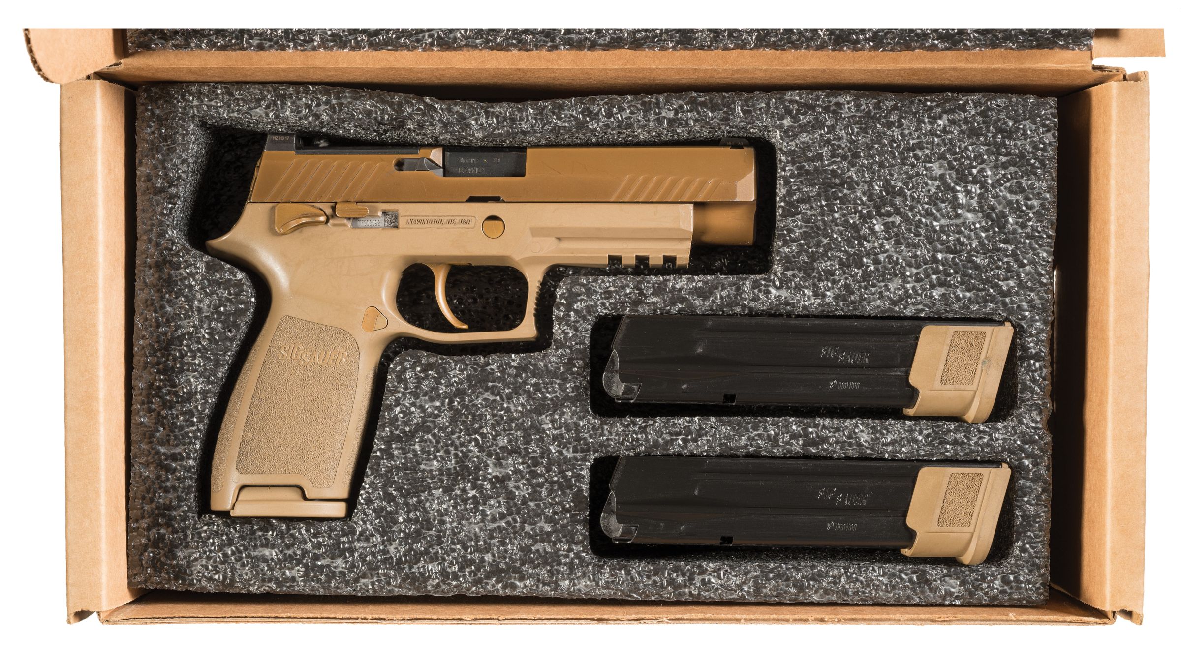 U.S. Army Issued SIG Sauer M17 Semi-Automatic Pistol with Box | Rock ...