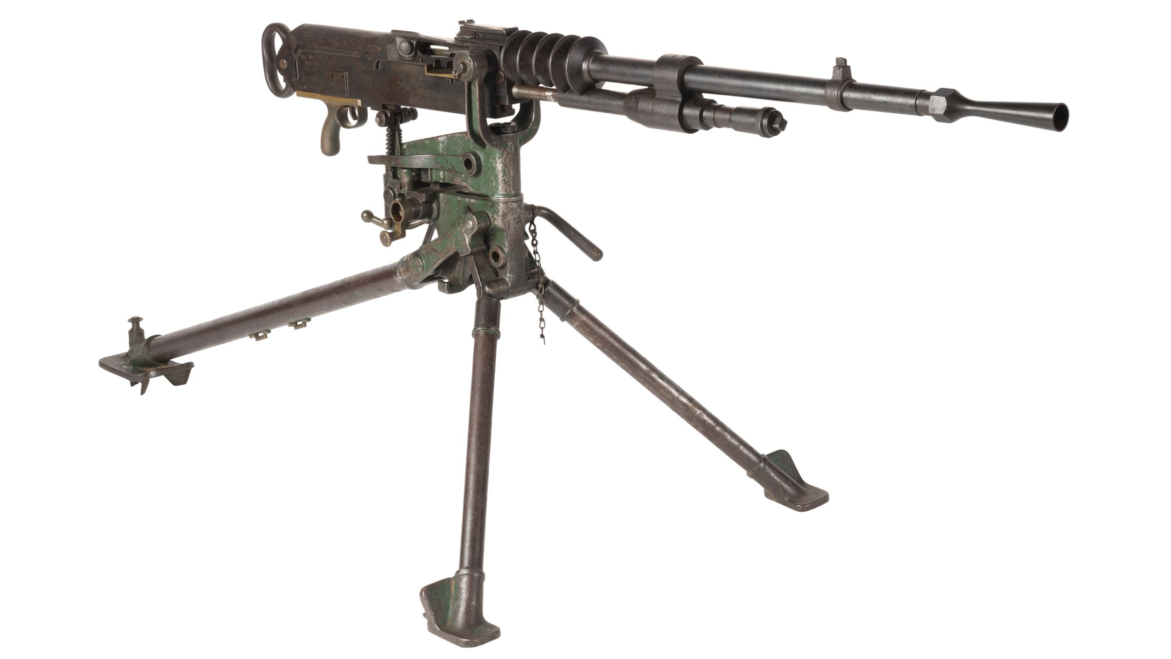 Hotchkiss Model 1914 Medium Machine Gun with Tripod | Rock Island Auction