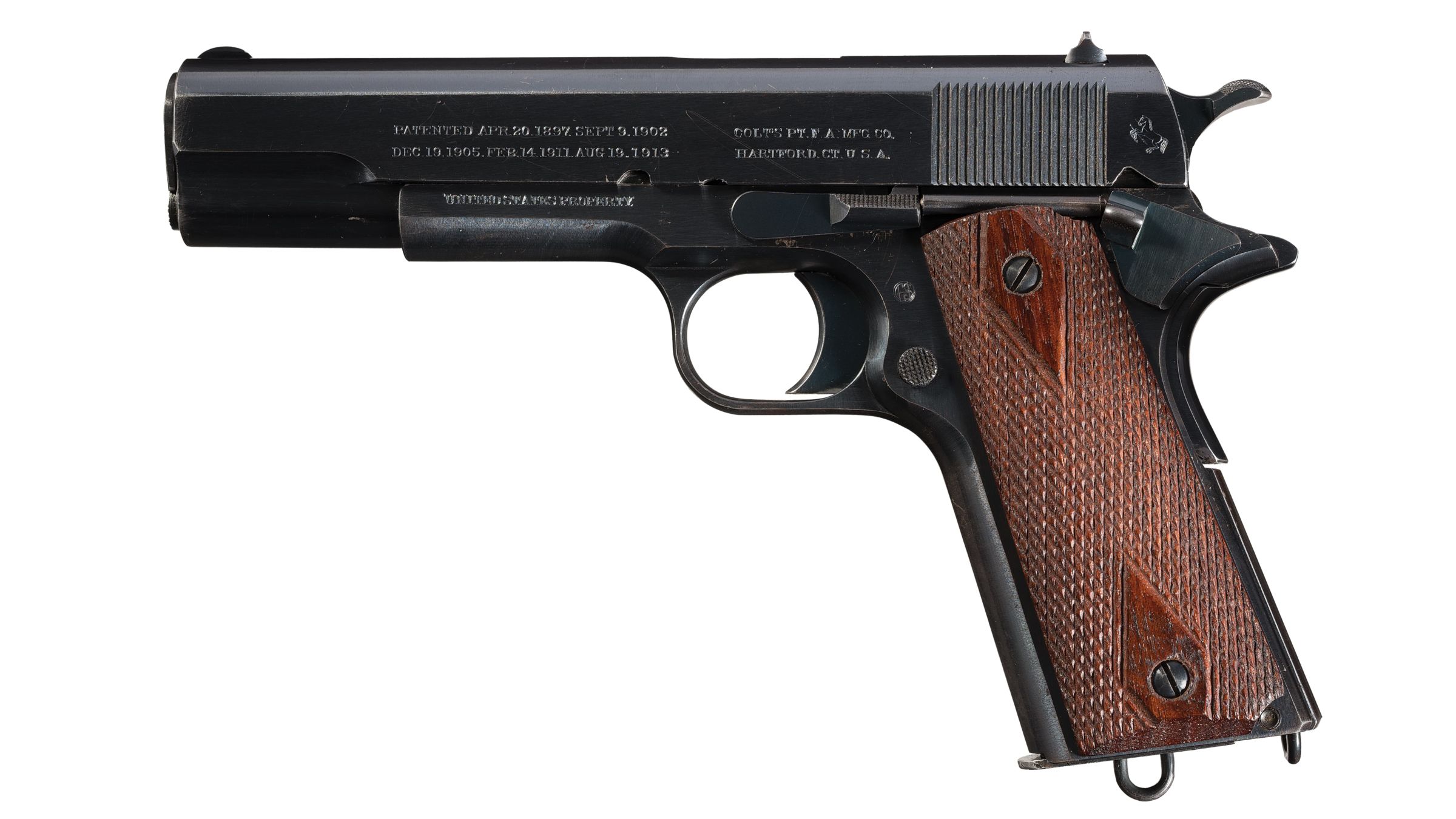 Rare U.S. Navy Marked Colt Model 1911 Semi-Automatic Pistol | Rock ...