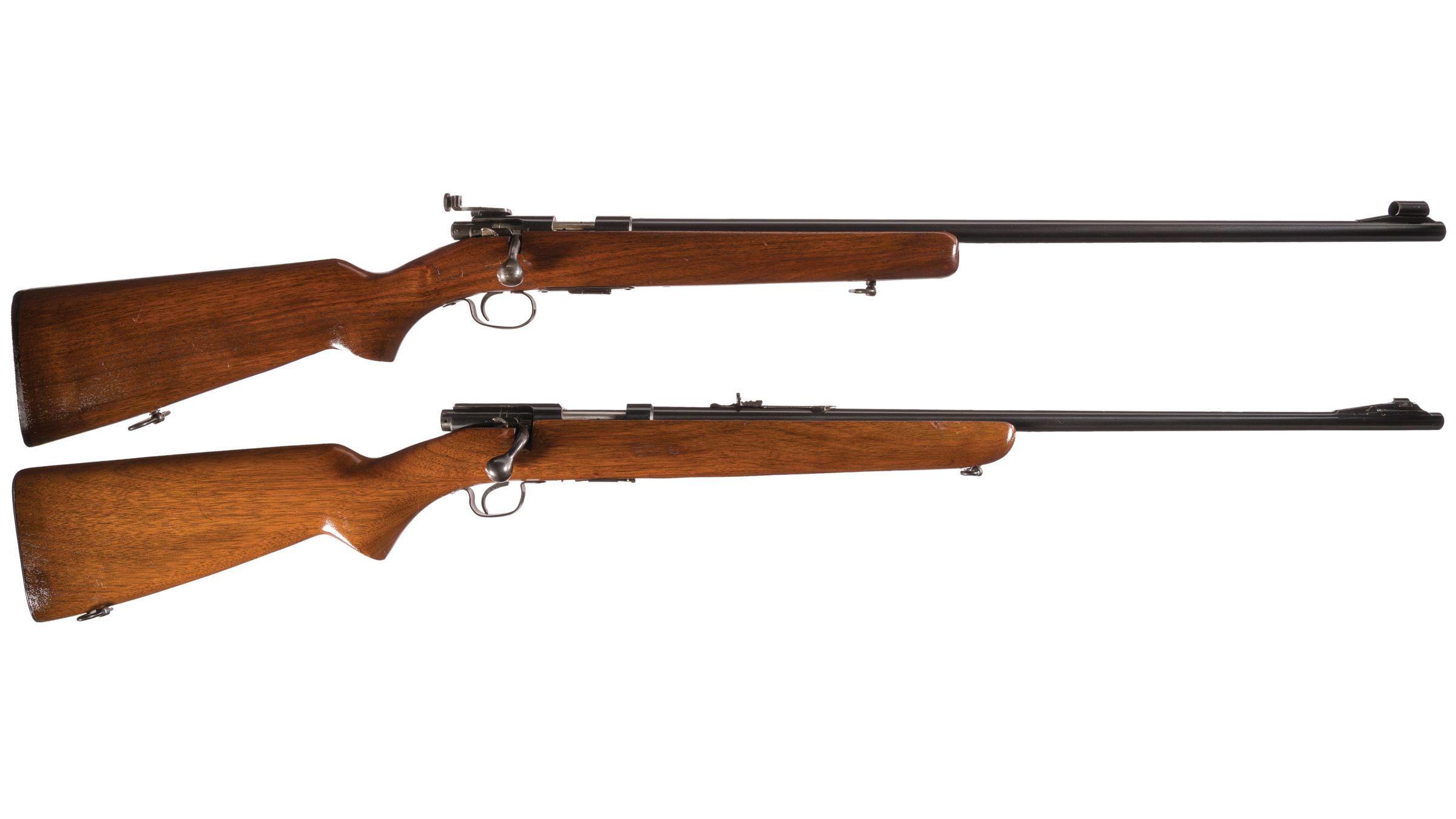 Two Winchester Bolt Action Rifles | Rock Island Auction