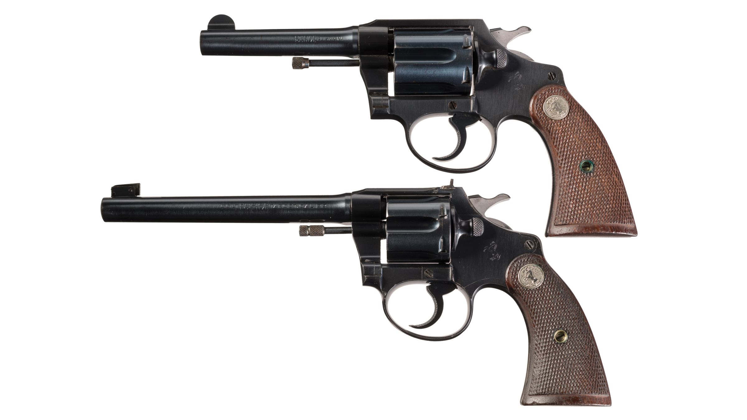Two Colt Second Issue Police Positive Double Action Revolvers Rock