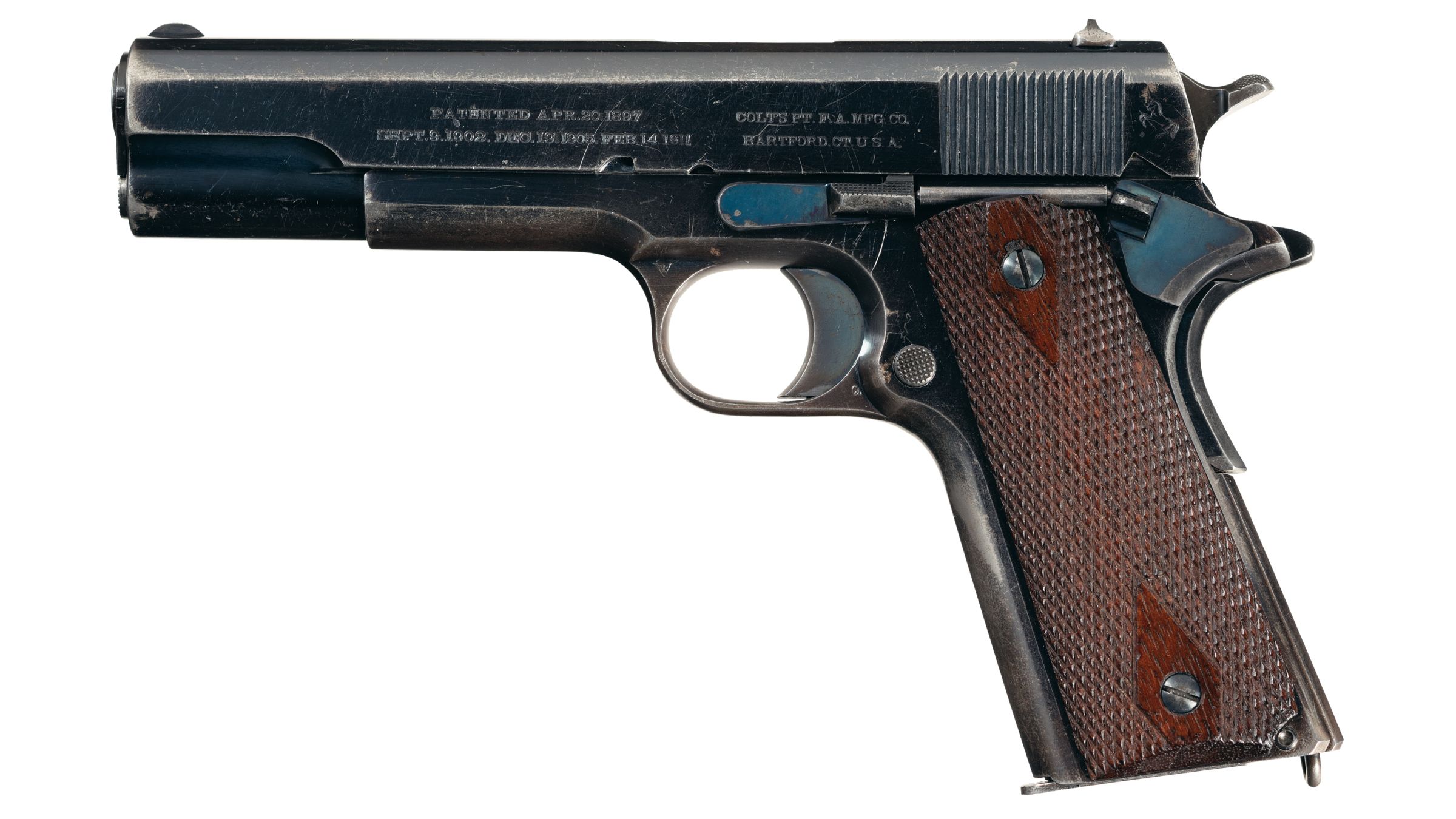 Early Production Colt Government Model Semi-Automatic Pistol | Rock ...