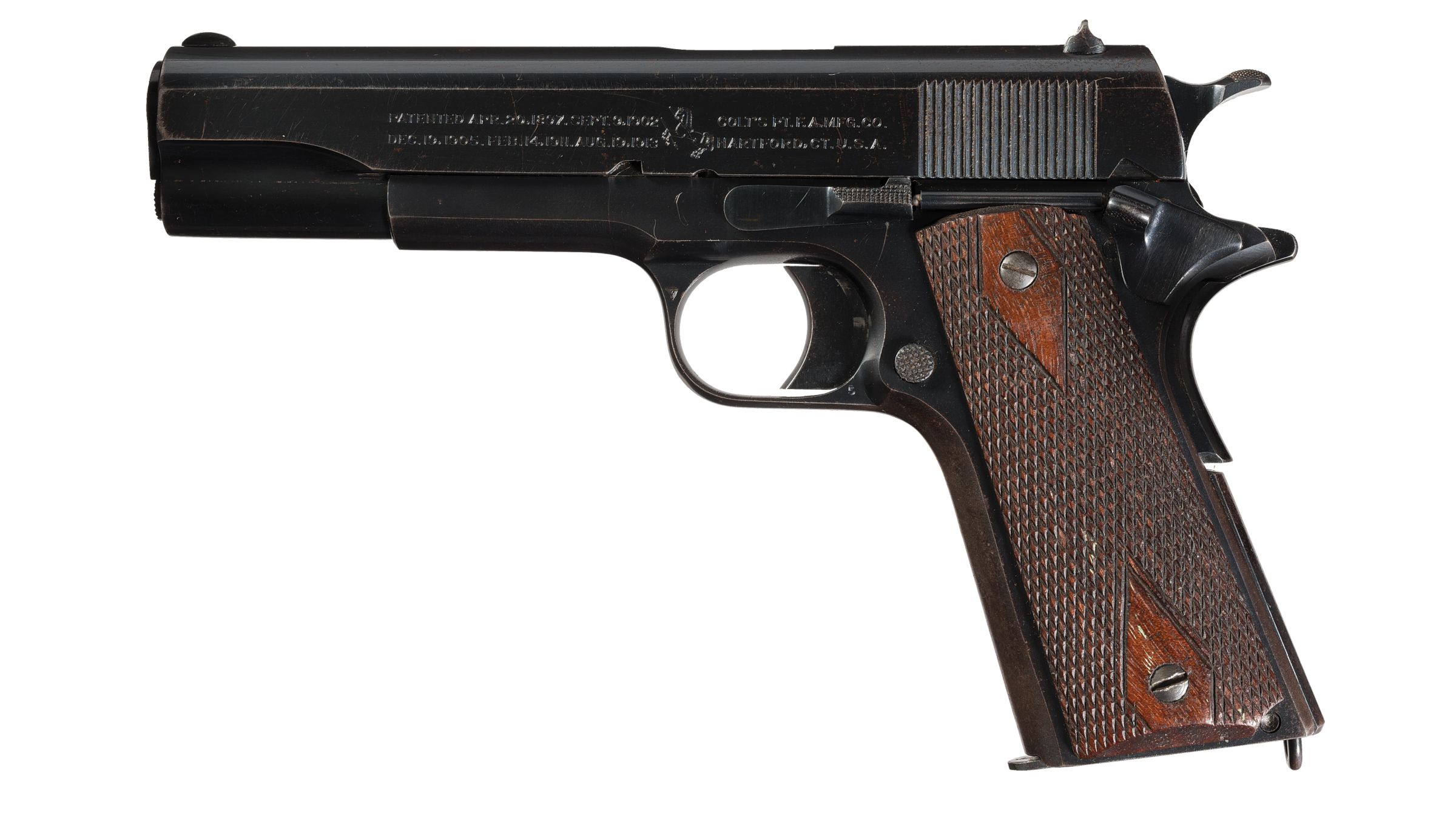 Colt Government Model Semi Automatic Pistol Rock Island Auction 7301