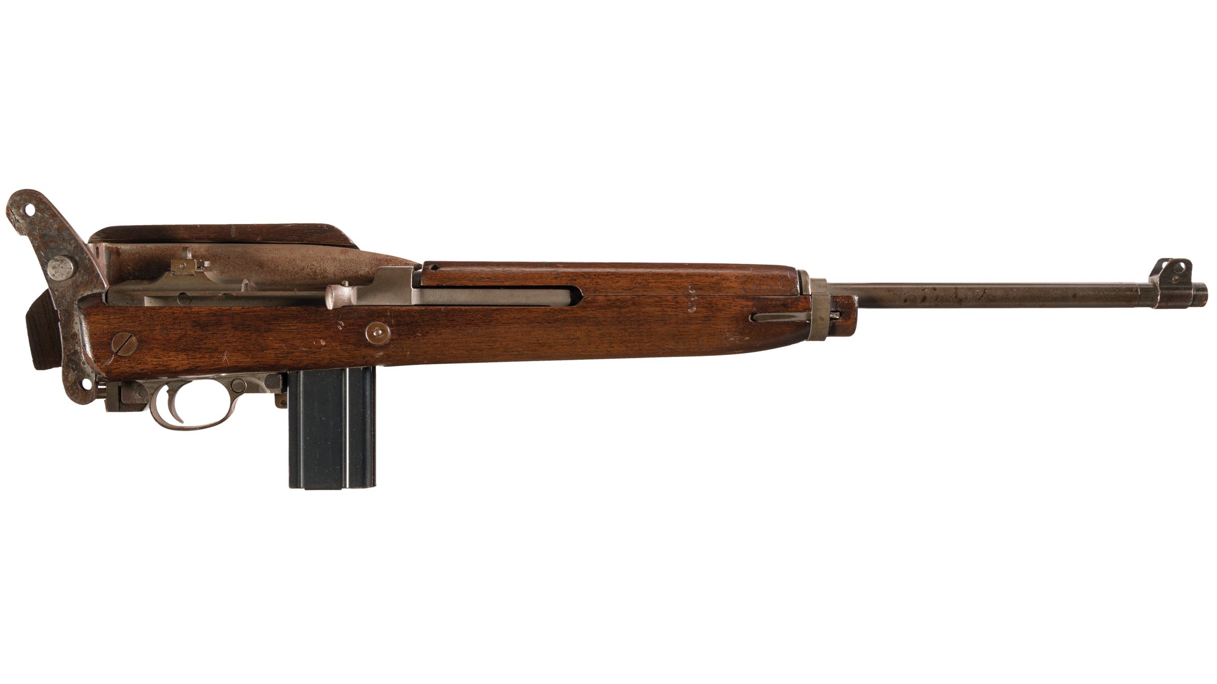 Experimental Underwood M1 Carbine Serial "E101" with Knife Stock | Rock ...
