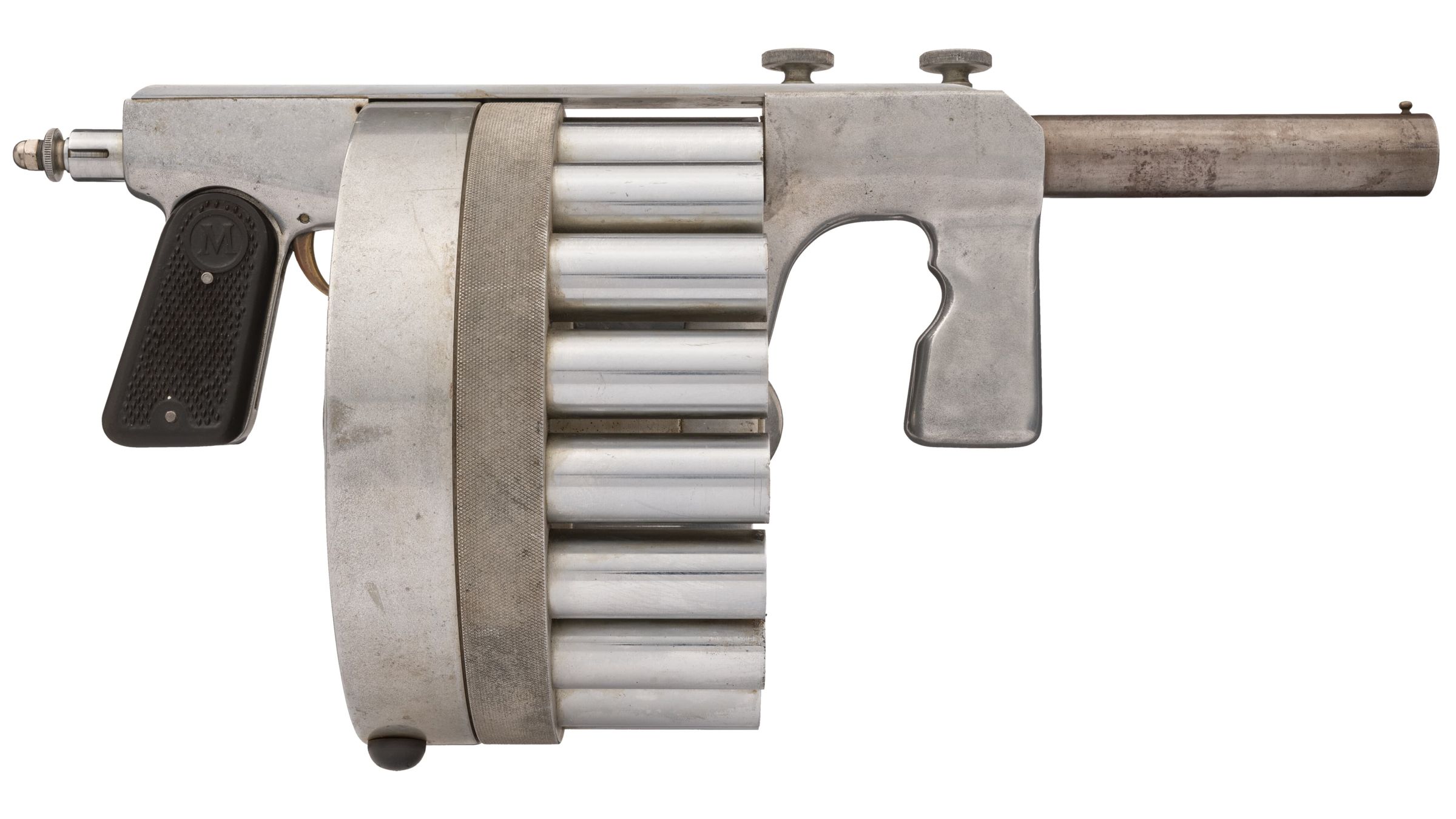 Manville Gun 26.5mm Tear Gas Launcher Rock Island Auction