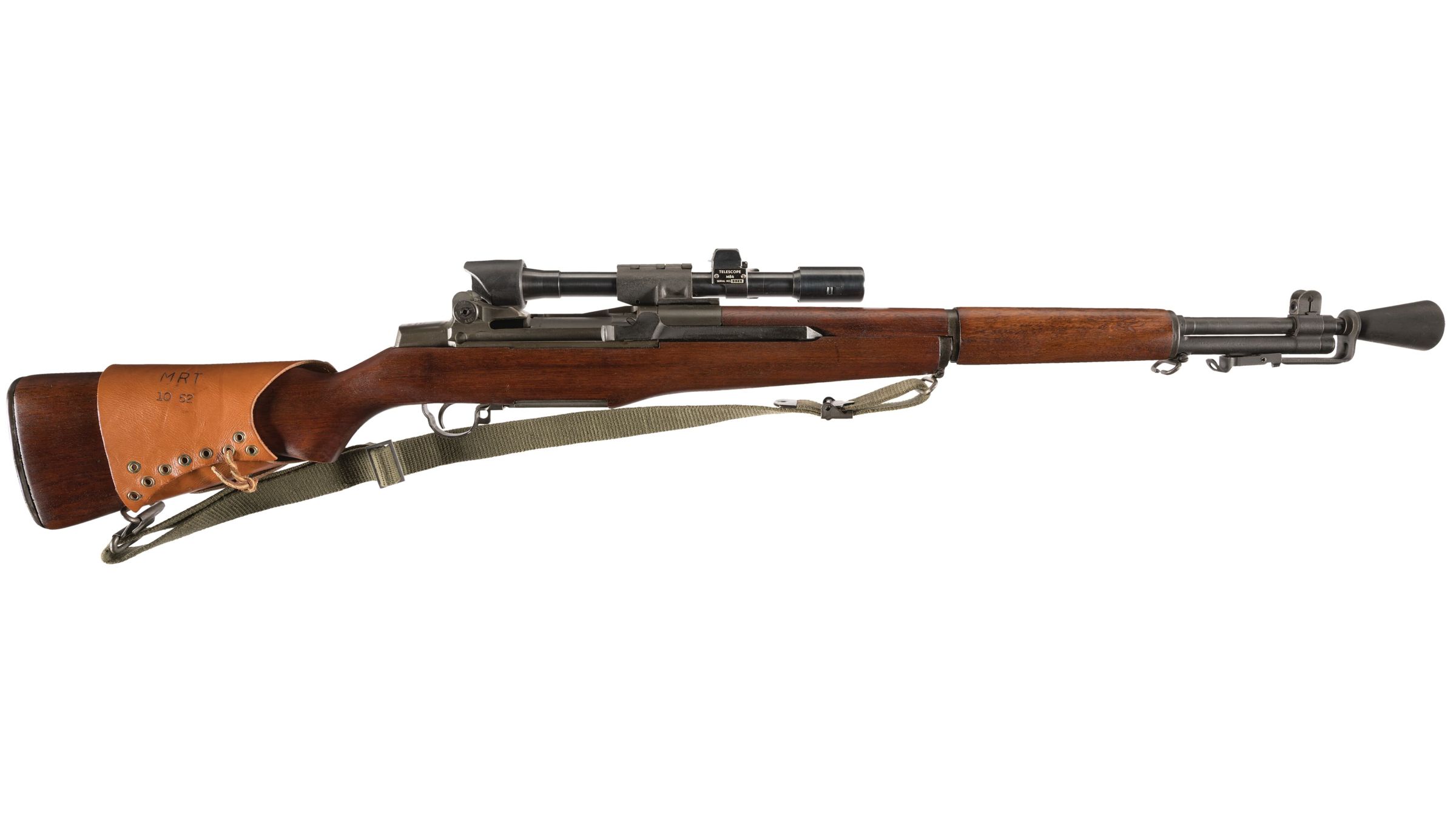 U.S. Winchester M1D Garand Sniper Rifle with M84 Scope | Rock Island ...