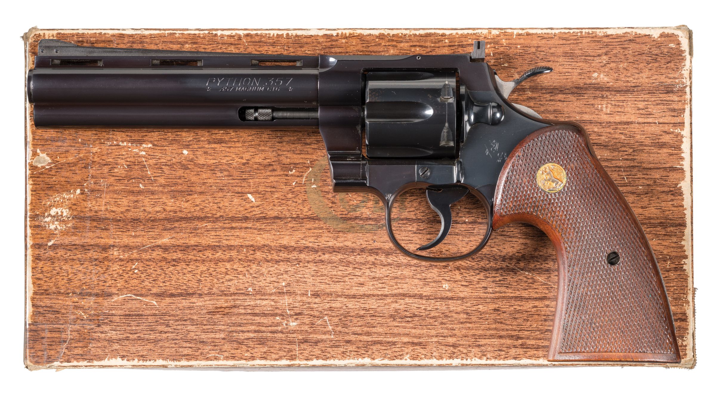 First Year Production Colt Python Revolver | Rock Island Auction