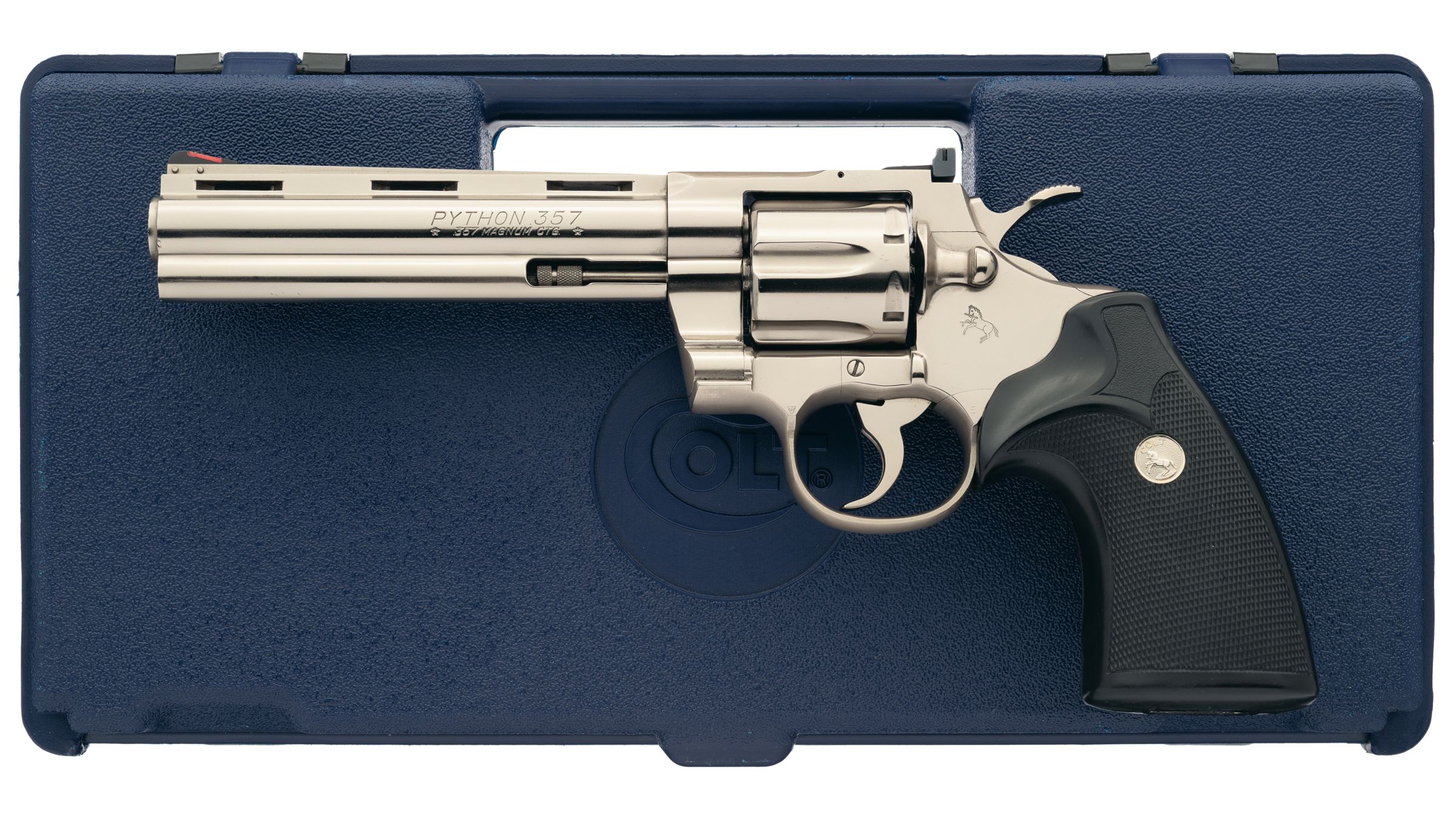 Colt Python Double Action Revolver with Case | Rock Island Auction