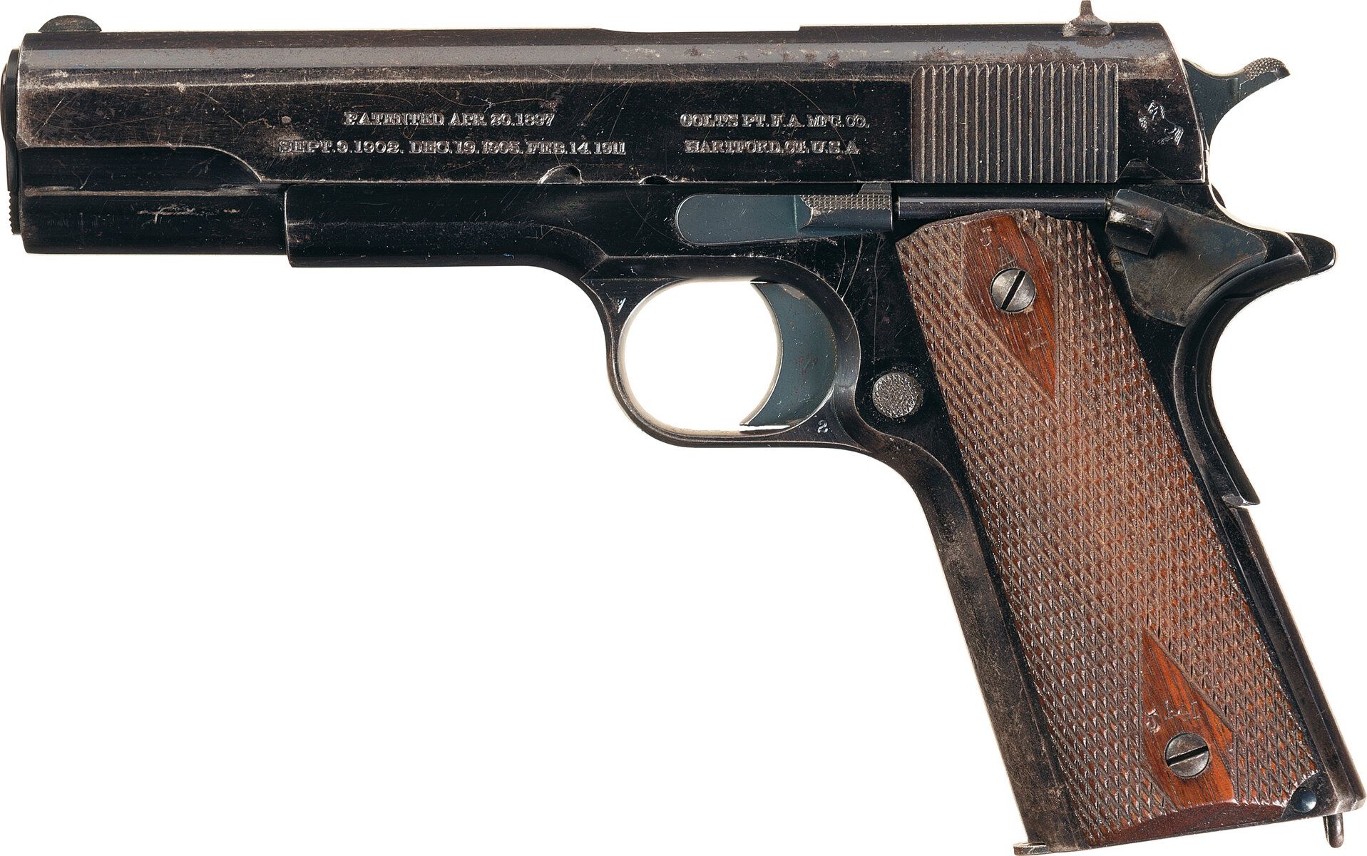 Colt Government Model Semi Automatic Pistol Rock Island Auction 5359