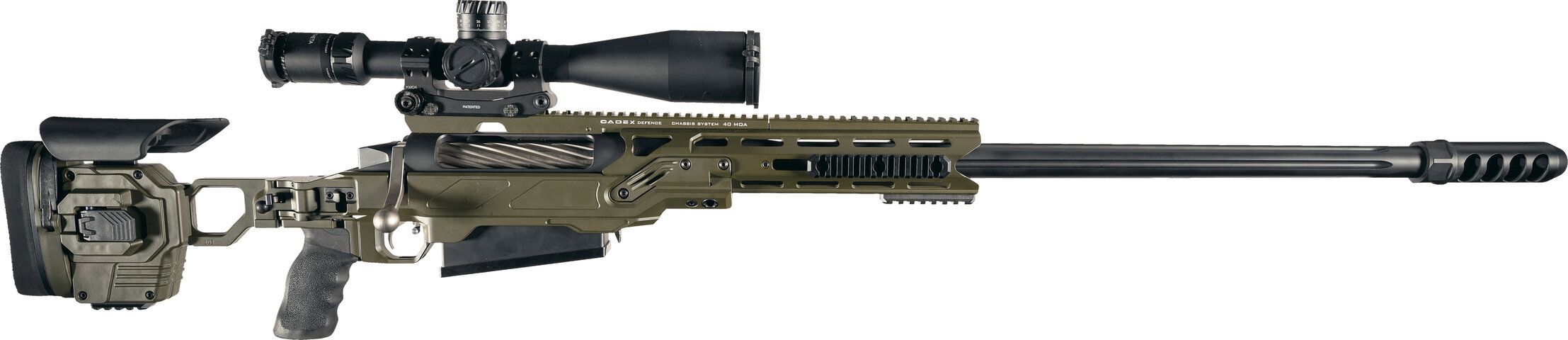 McMillan TAC-50 Long-Range Anti-Material and Sniper Rifle