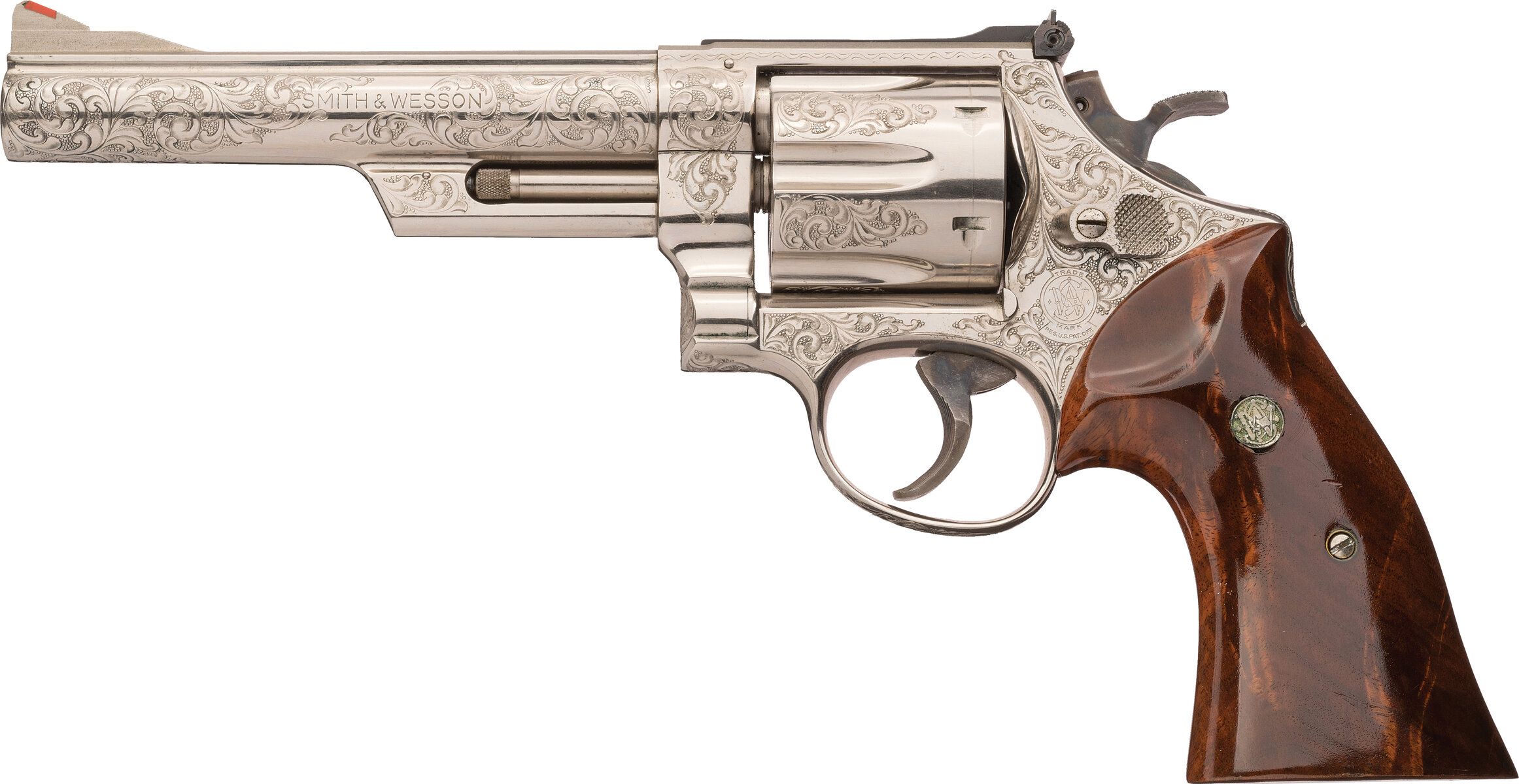 と*る様 SMITH MARRYAT MR8 彫金 Engraving Hoku Factory Engraved Smith & Wesson Model 29-2 Double Action