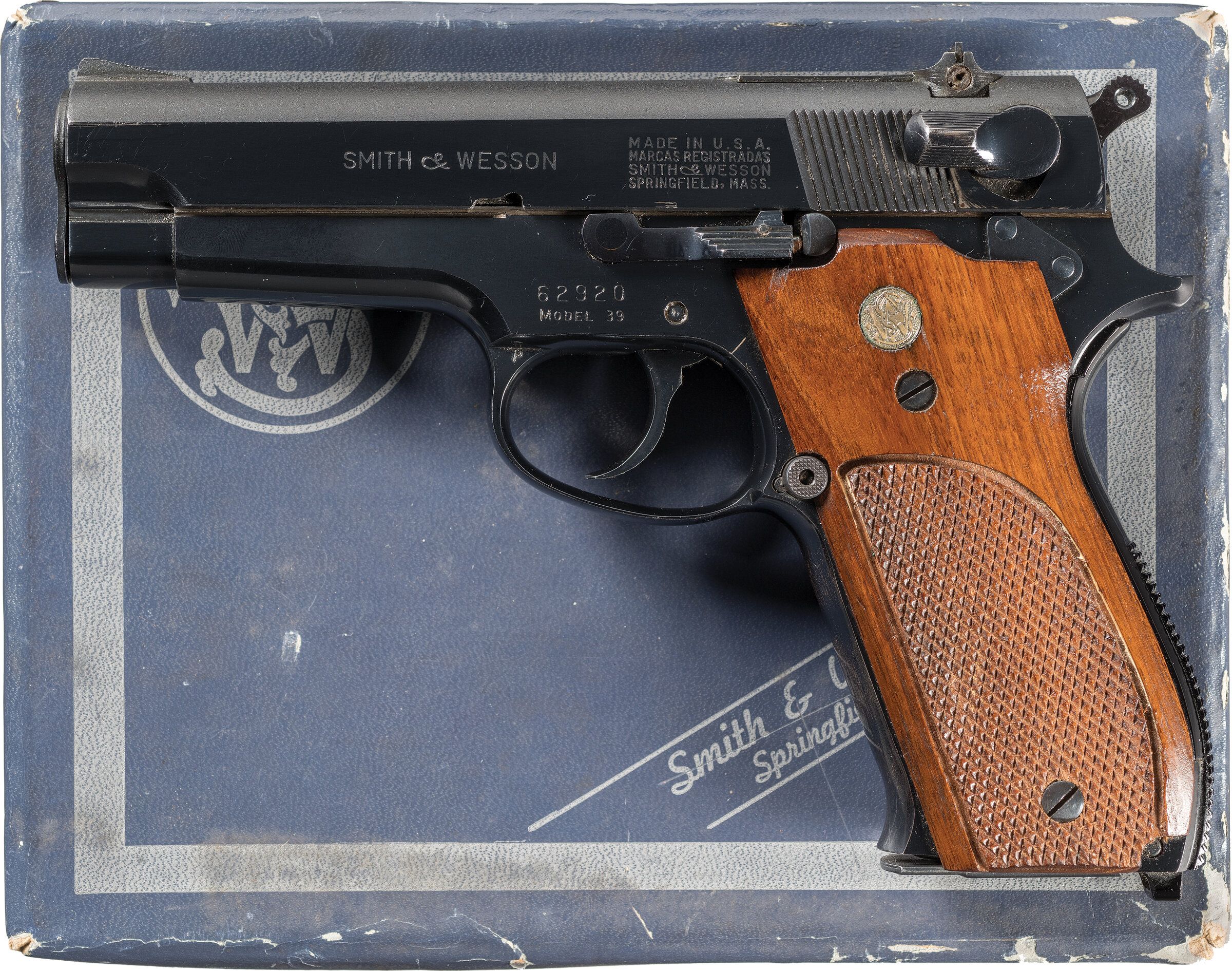 Steel Frame Smith & Wesson Model 39 Pistol | Rock Island Auction