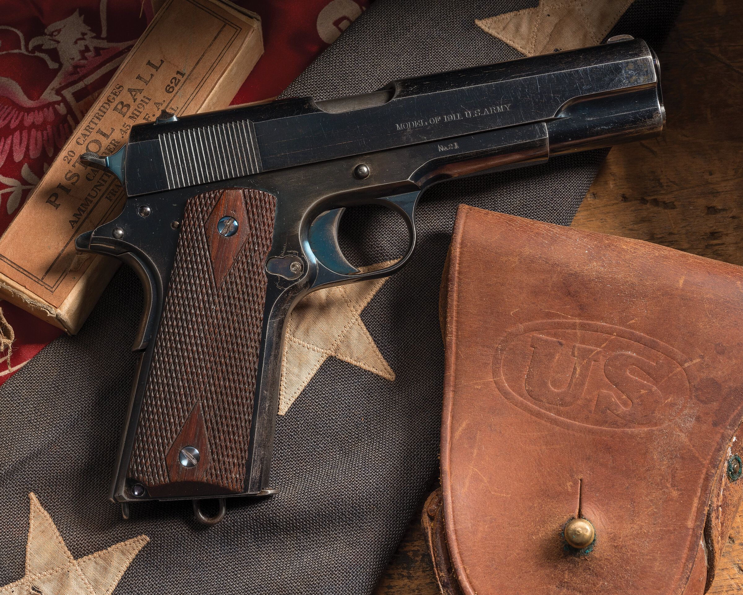 Serial Number 21 U.S. Colt Model 1911 Semi-Automatic Pistol | Rock ...