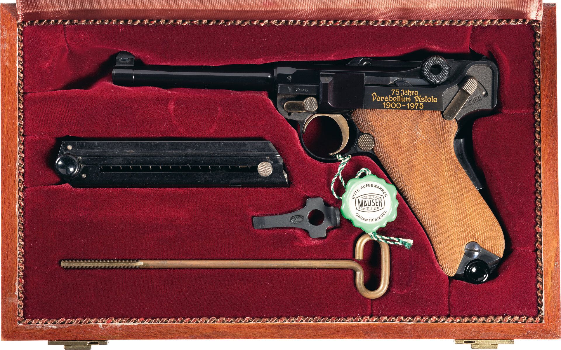 Mauser Model 1902 Luger Swiss Commemorative Pistol | Rock Island Auction