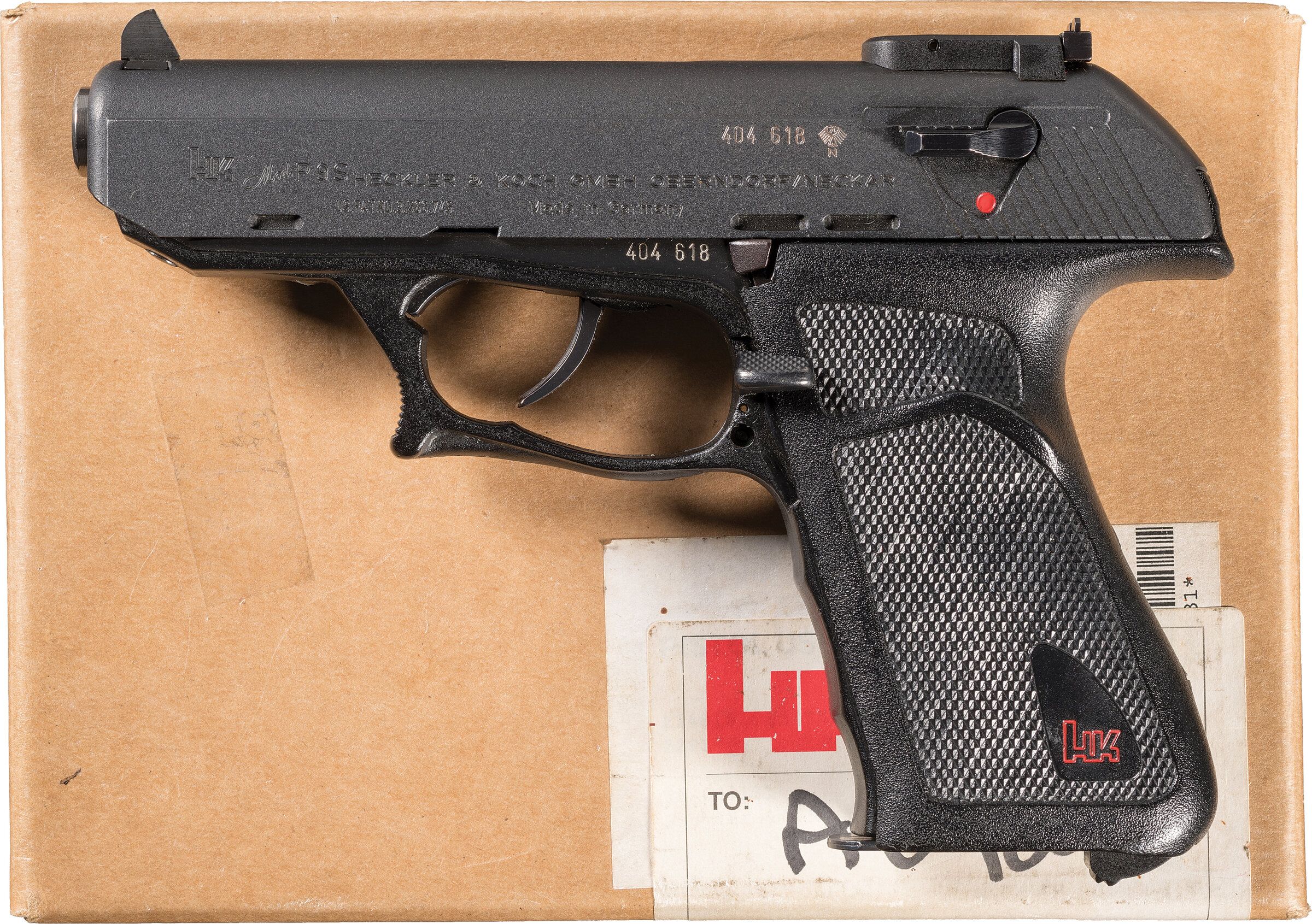 Heckler & Koch Model P9S Target Semi-Automatic Pistol | Rock Island Auction