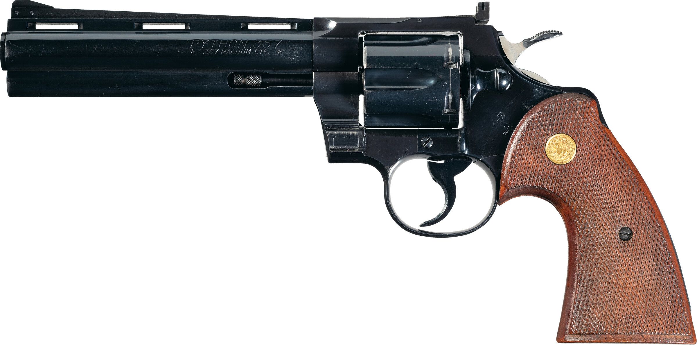 Second Year Production Colt Python Double Action Revolver | Rock Island ...