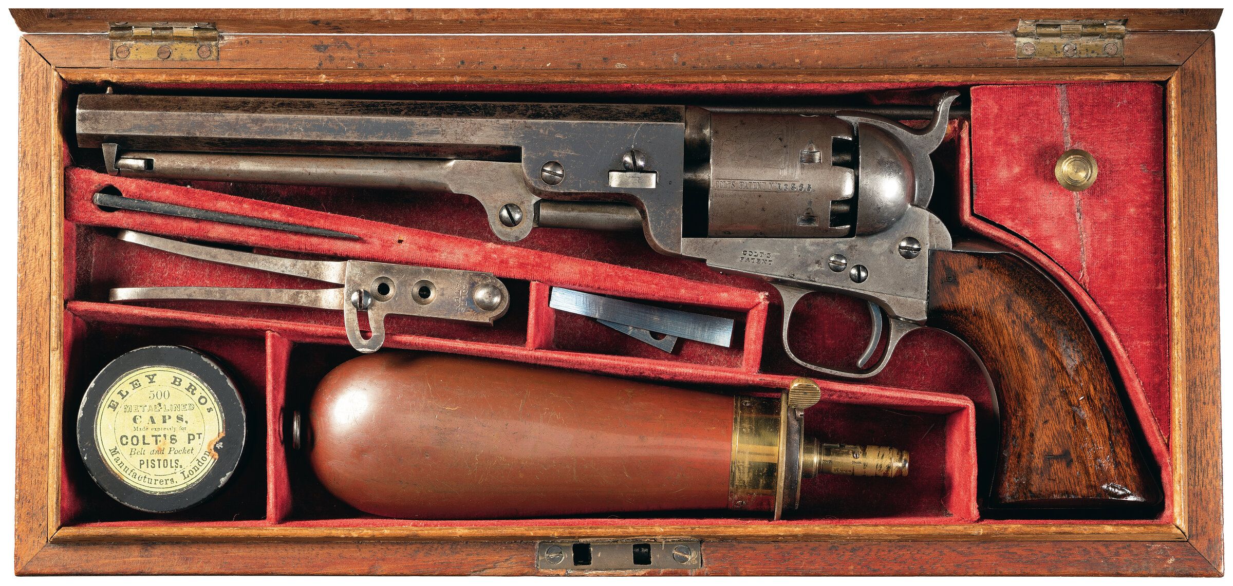 Cased Colt London Model 1851 Navy Revolver | Rock Island Auction