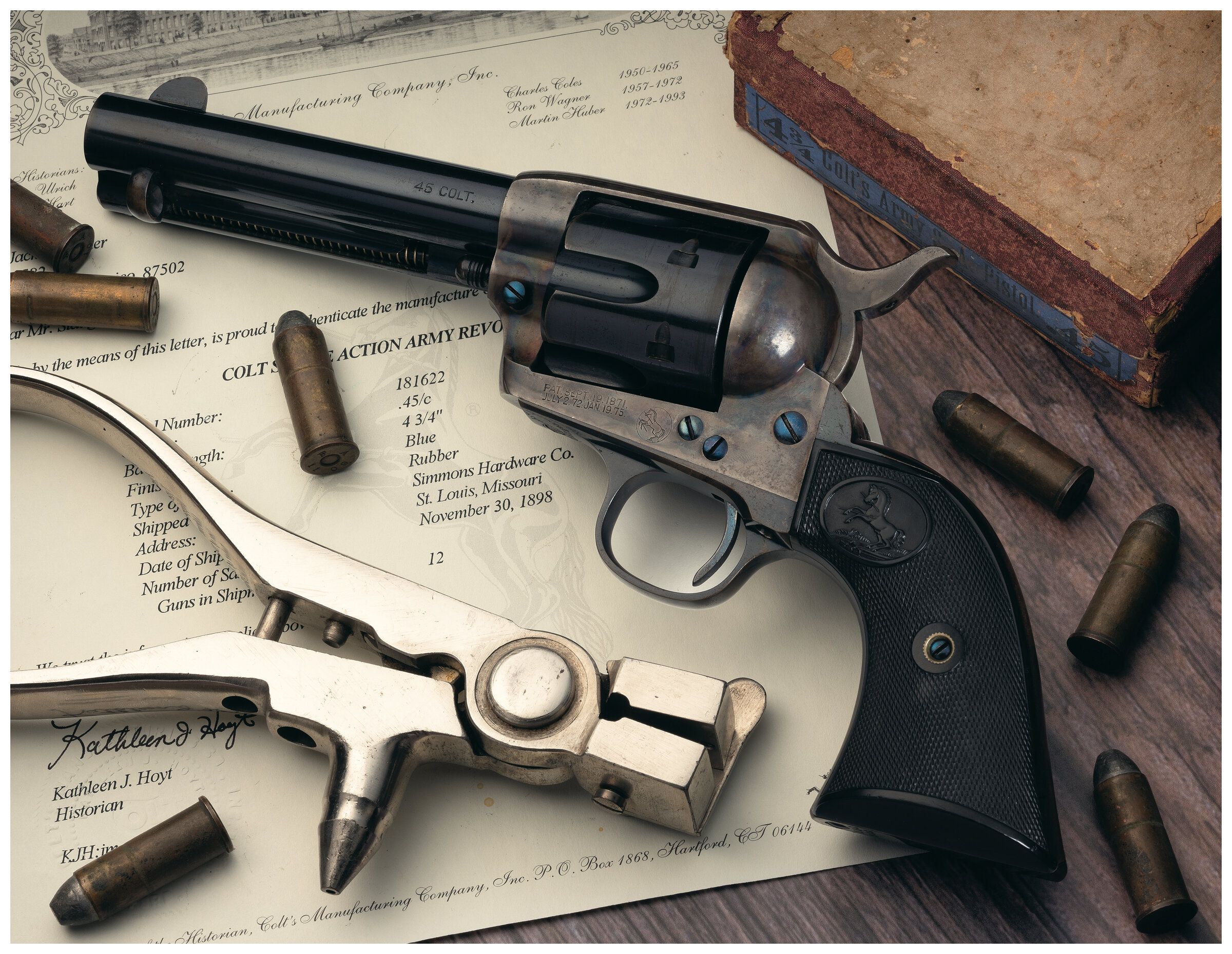 Antique Colt SAA Revolver with Picture Box | Rock Island Auction