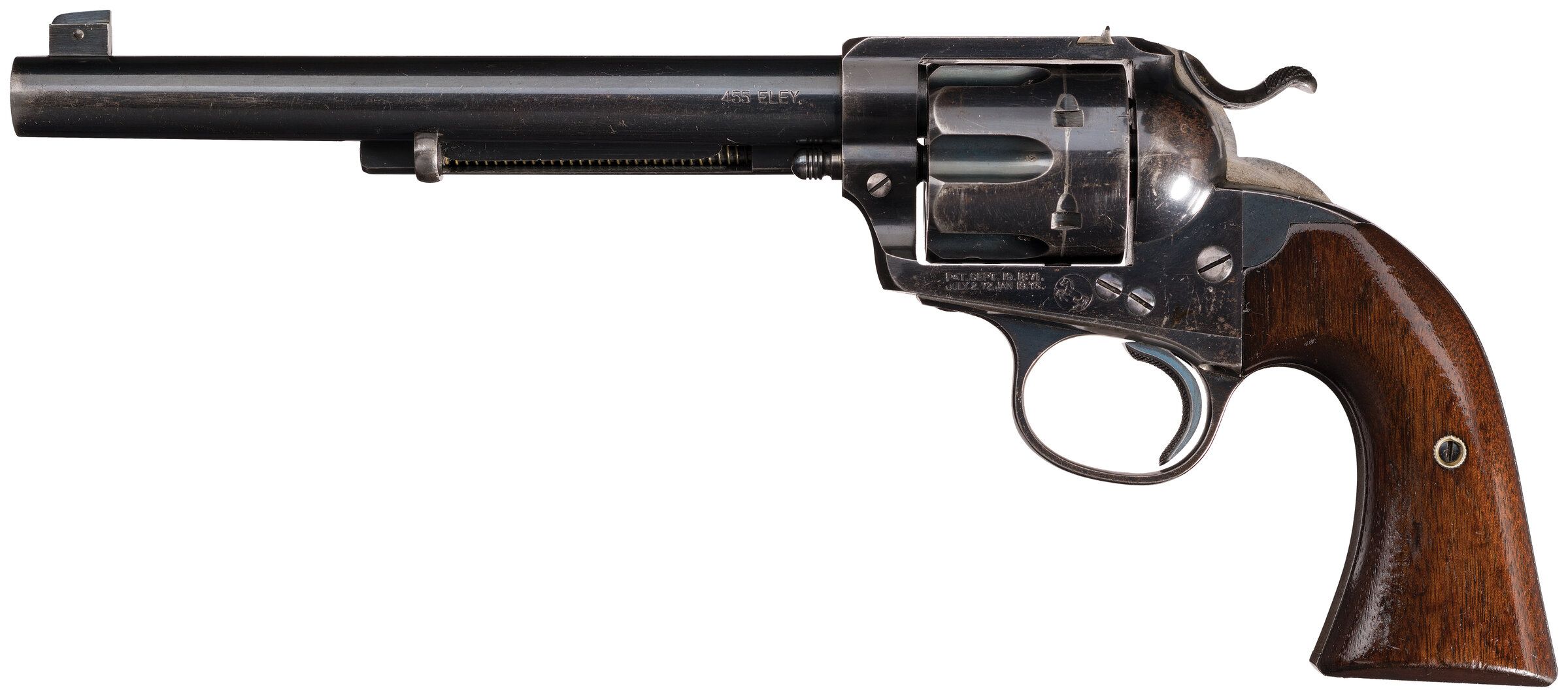 Antique Colt Bisley Flattop Target Revolver | Rock Island Auction