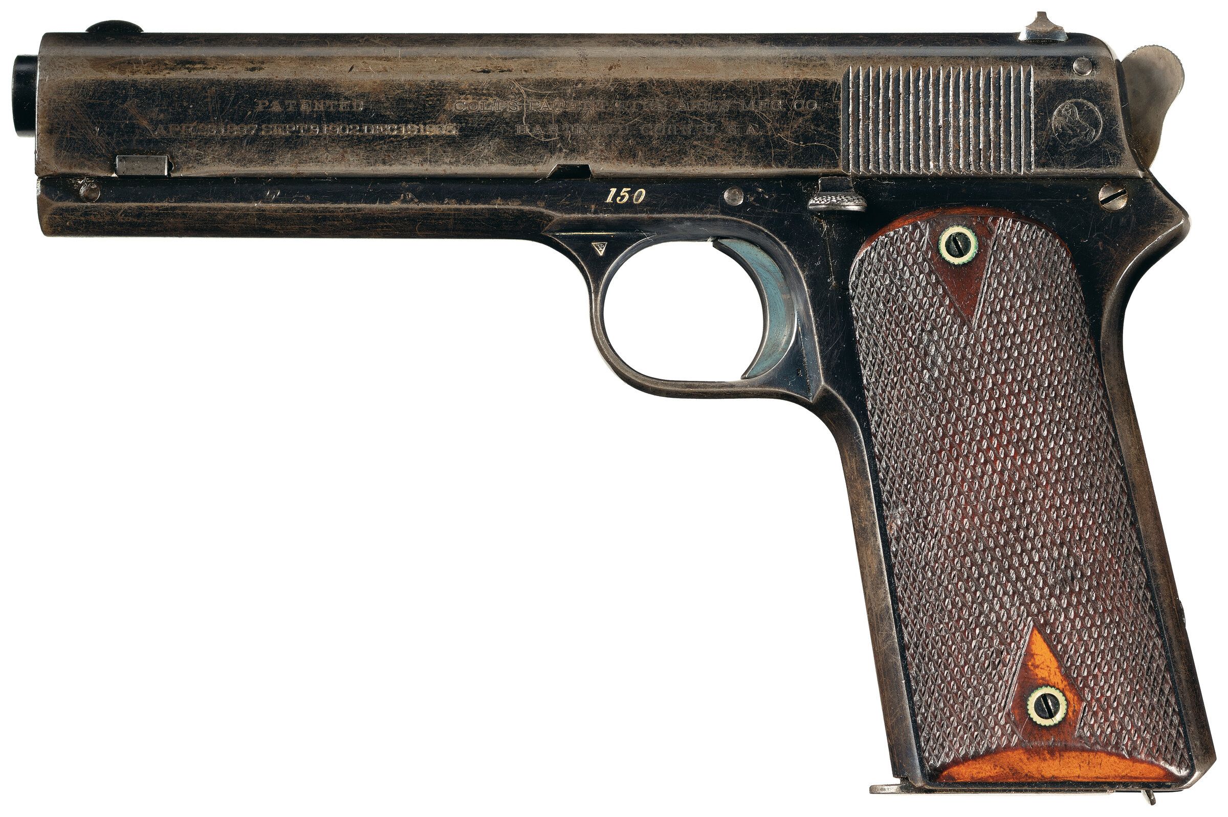 Colt Military Model 1905 Semi Automatic Pistol Rock Island Auction 6832