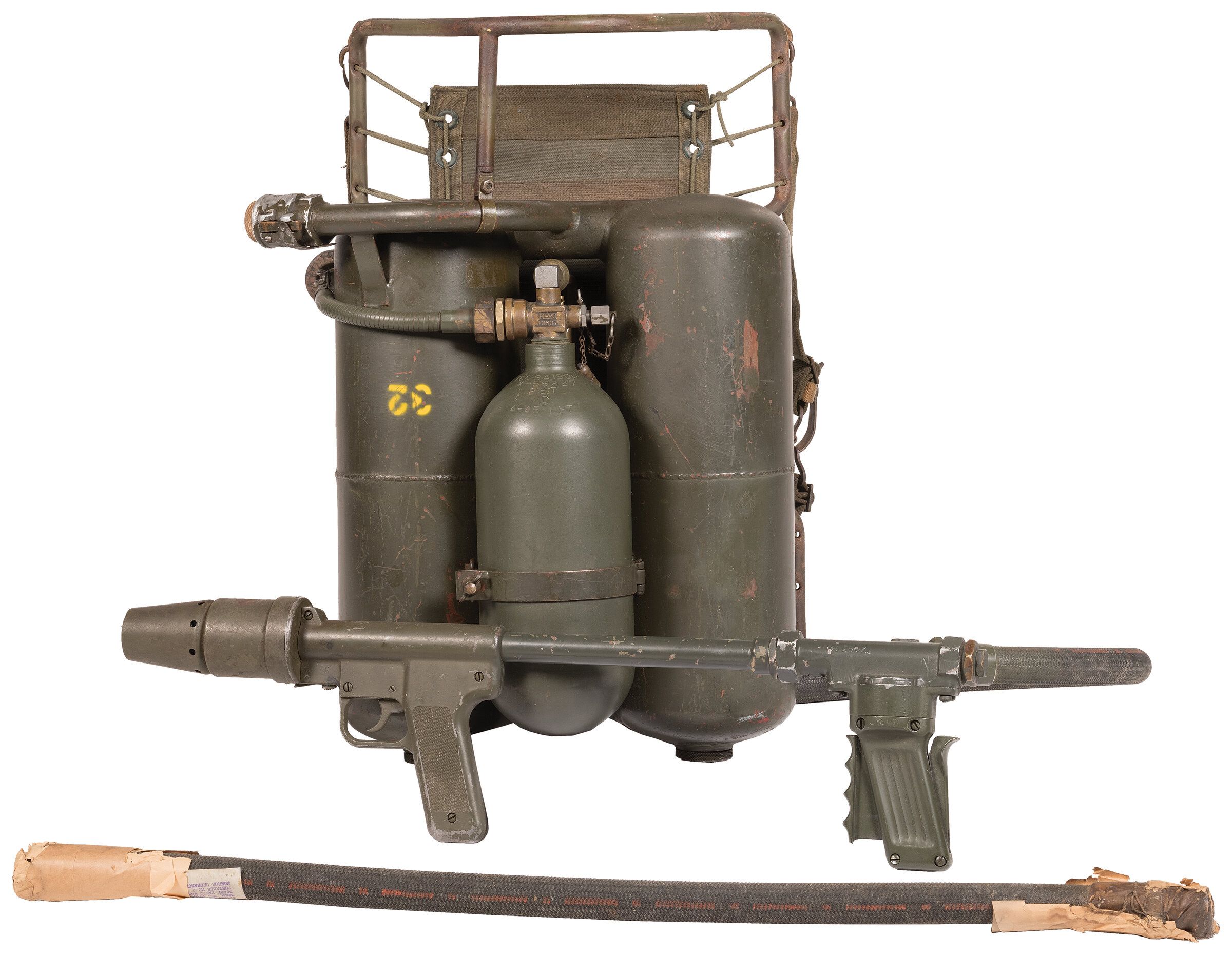 Korean War Era U.S. M2A12 Flamethrower Rock Island Auction