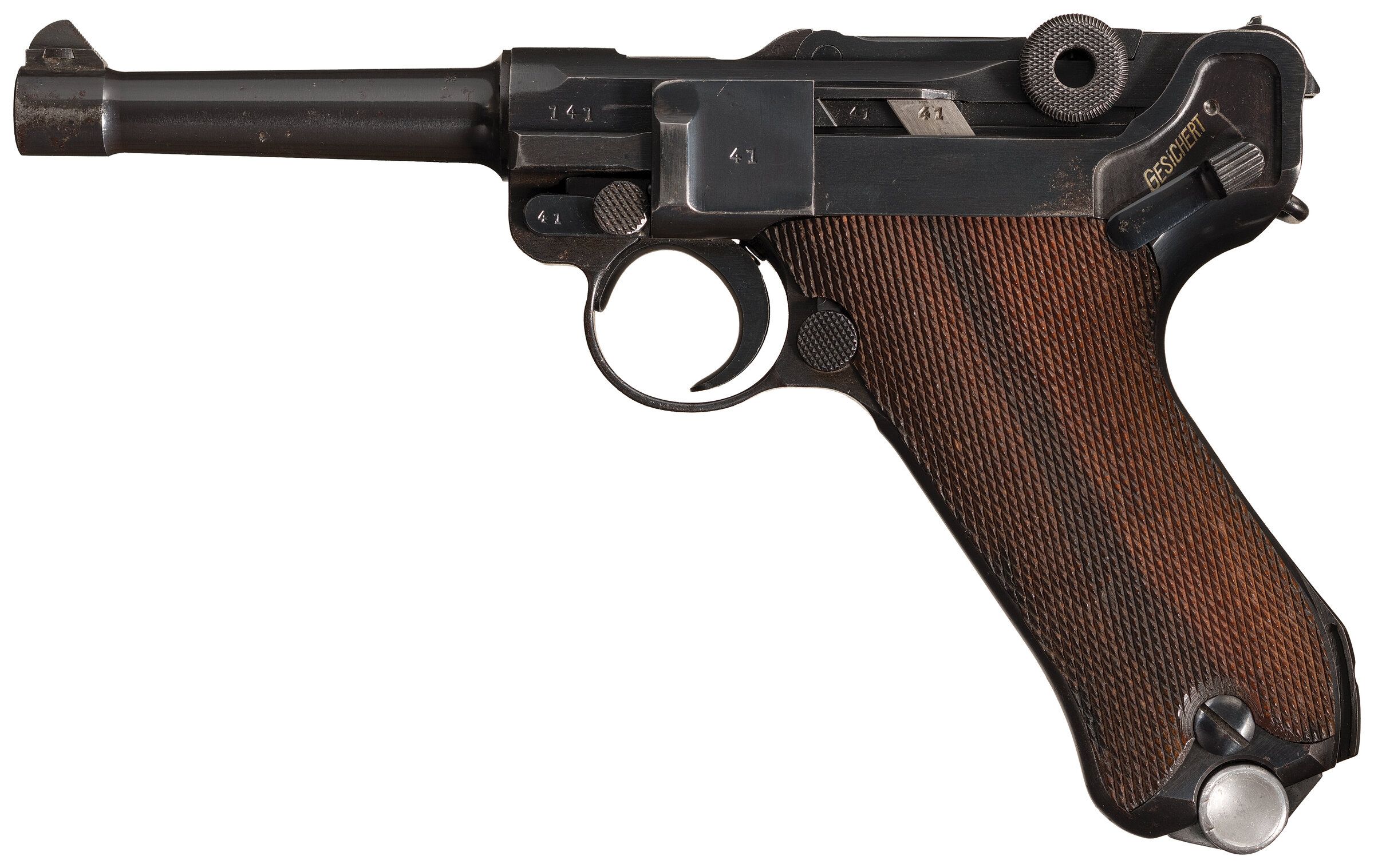 Mauser S42 Code 1938 Luger Rock Island Auction 2456