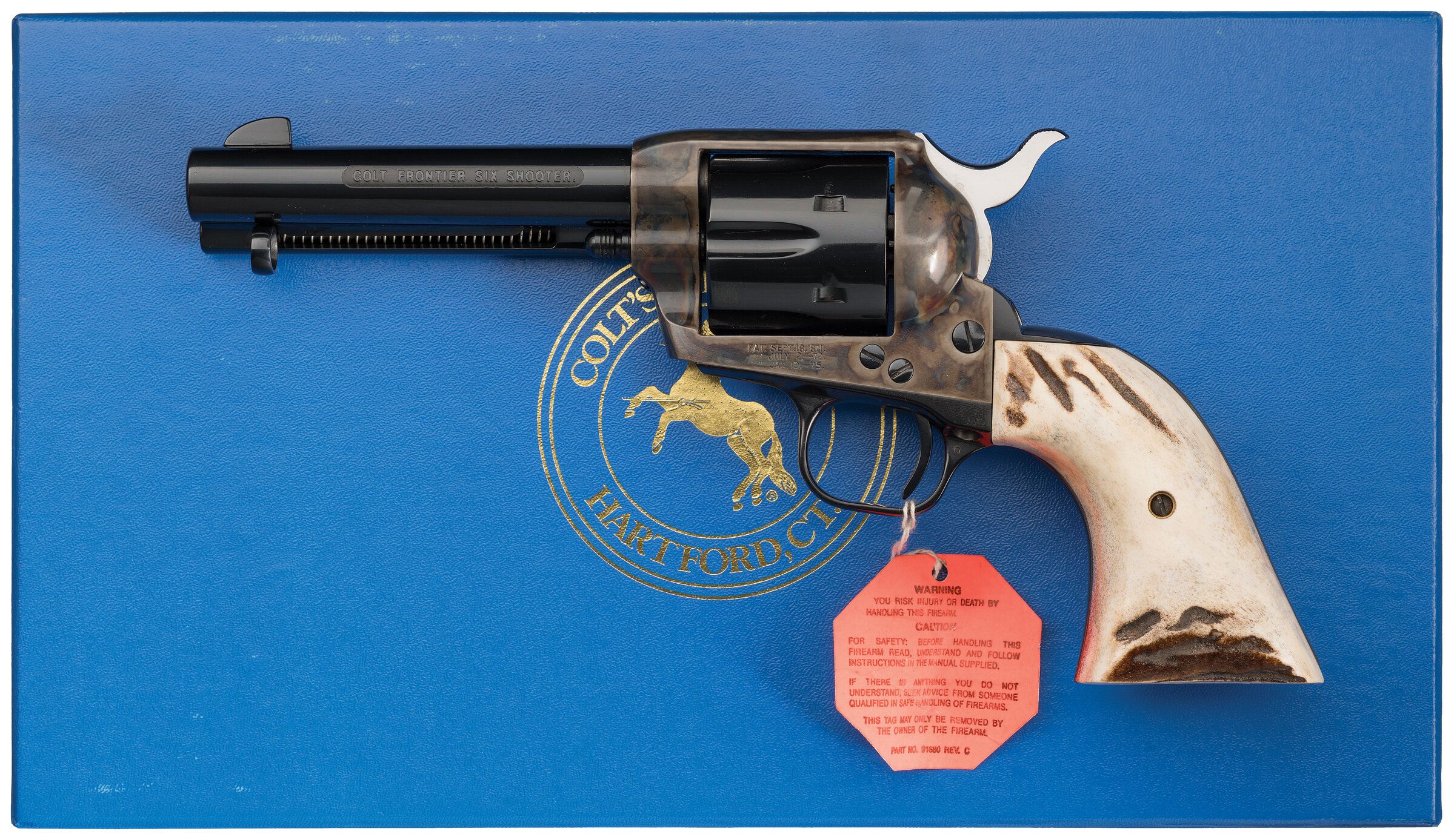 Colt Third Generation Frontier Six Shooter Single Action Army 