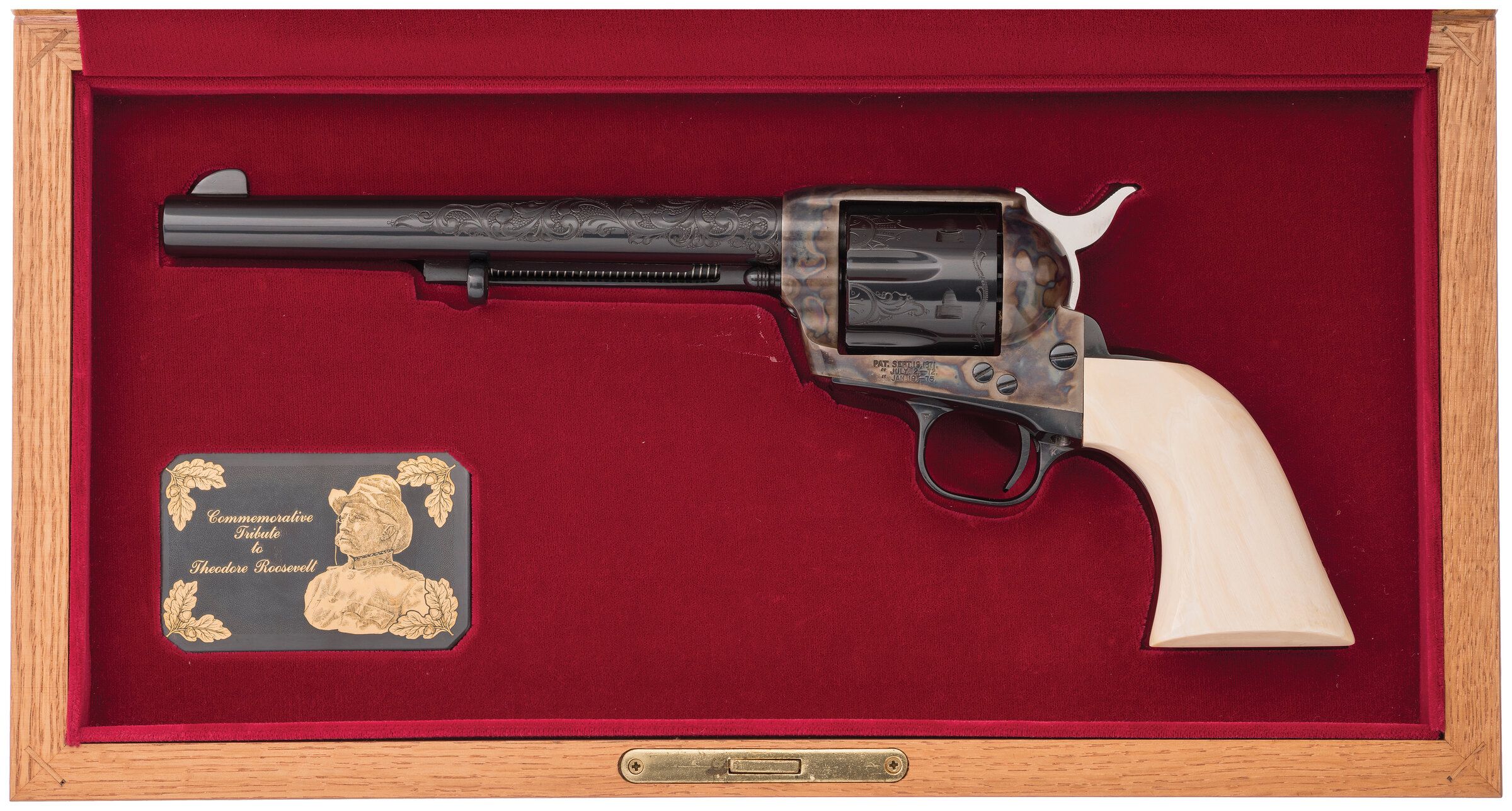 Cased Colt Theodore Roosevelt Commemorative Single Action