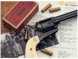 Smoothbore Colt Frontier Six Shooter Single Action Revolver