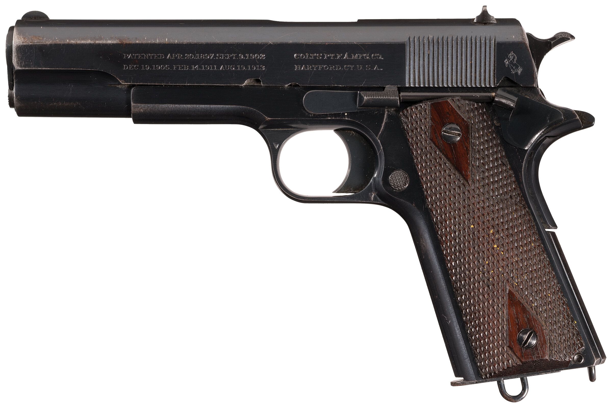 World War I Era Colt Government Model Semi-Automatic Pistol