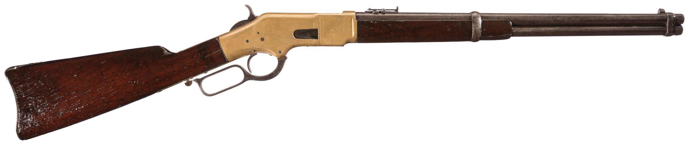 Winchester Model 1866 Lever Action Saddle Ring Carbine | Rock Island ...