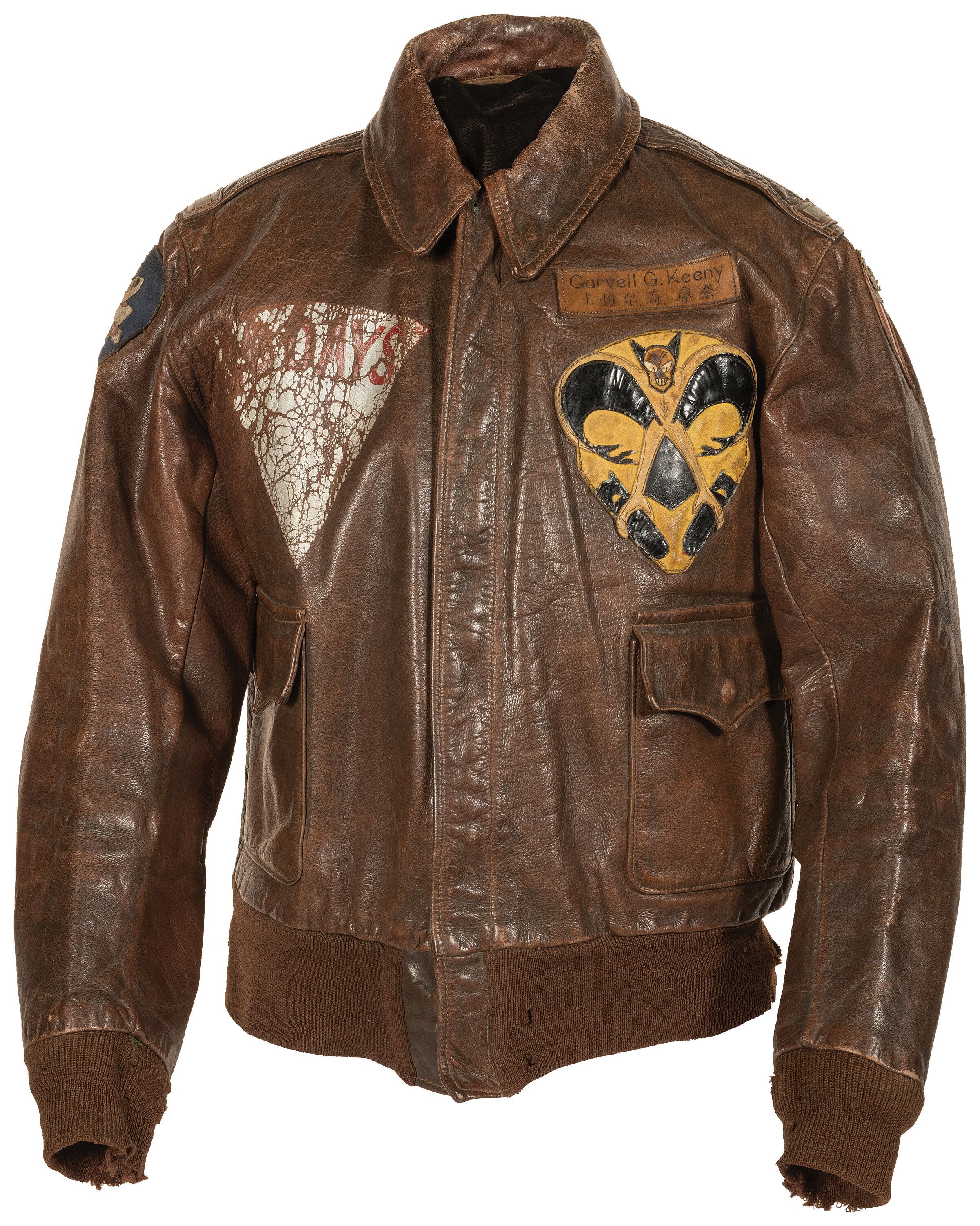 WWII Pacific Theater USAAF B-24 A-2 Flight Jacket | Rock Island