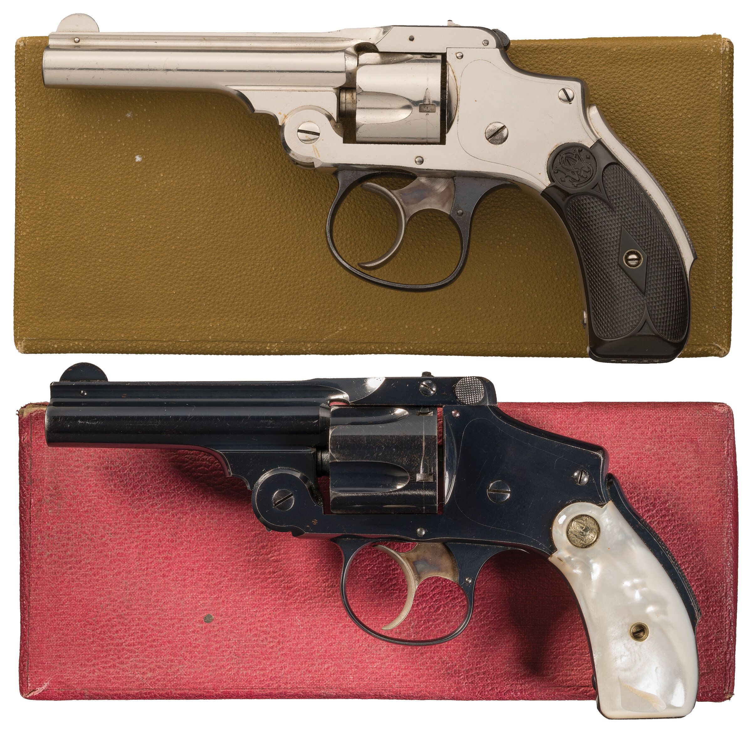 Two Smith & Wesson Safety Hammerless Revolvers Rock Island Auction