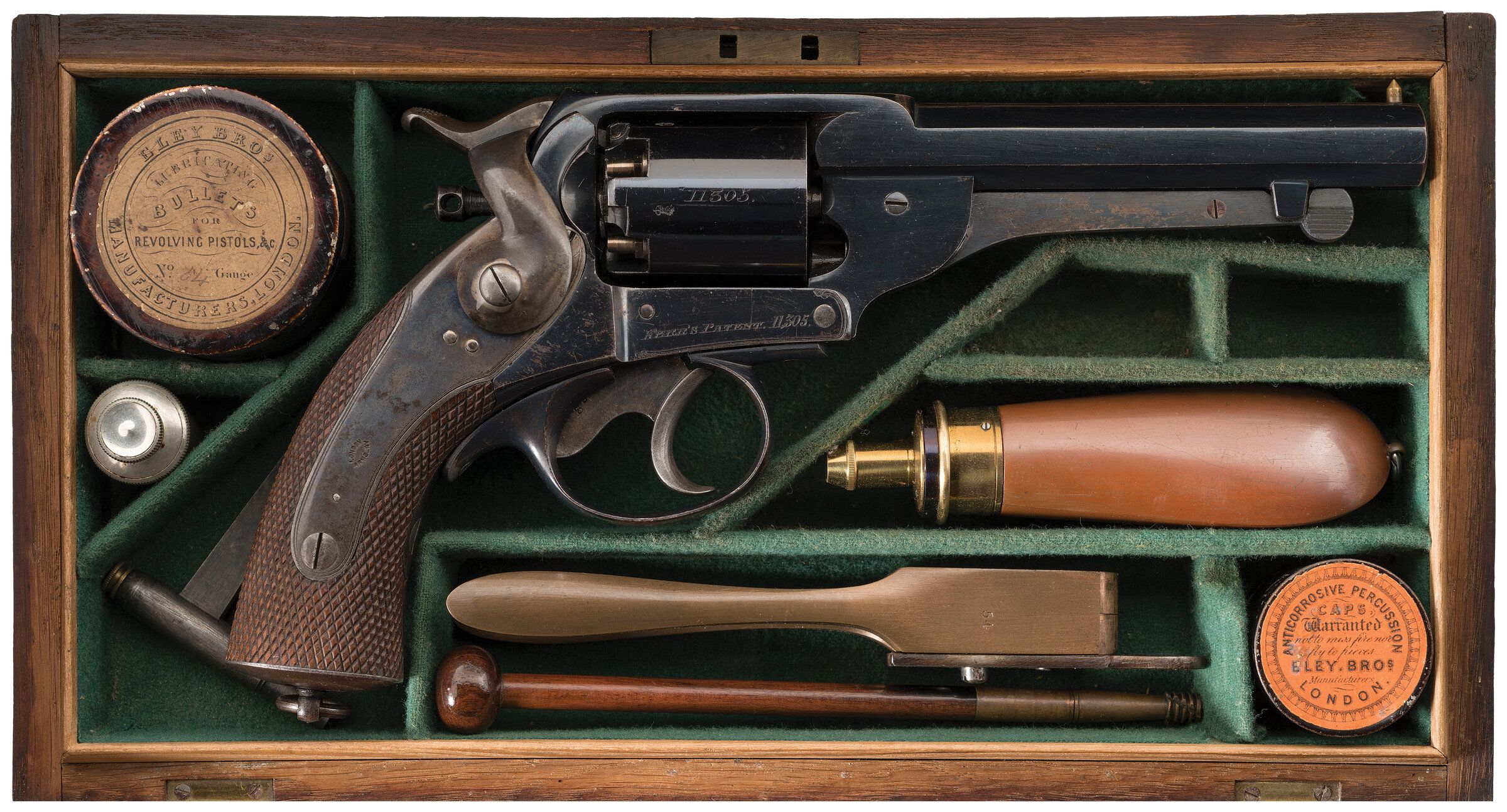 Kerr Revolver for British Lord & General for sale at M.S. Rau