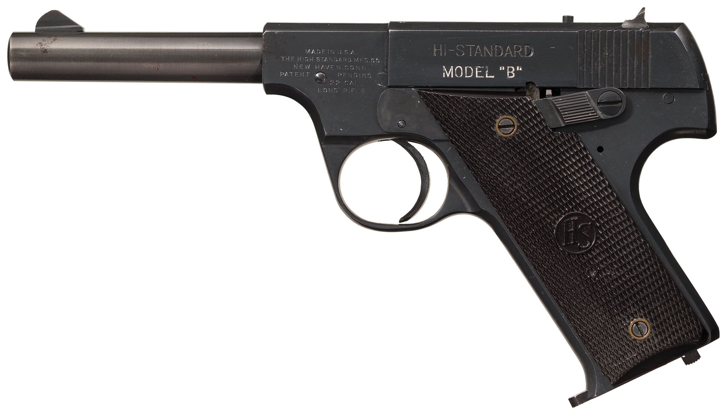 U.S. High Standard Model B Marked Semi-Automatic Pistol | Rock