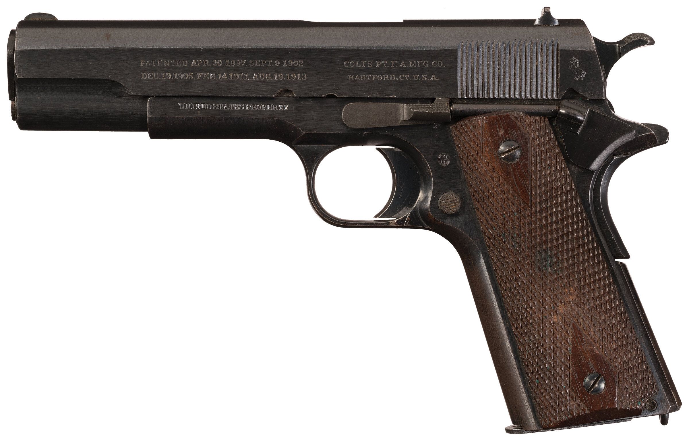 トイガン COLT M1911AI GOVERNMENT Two Military WWII Colt Government 1911 Pistols - Online Gun
